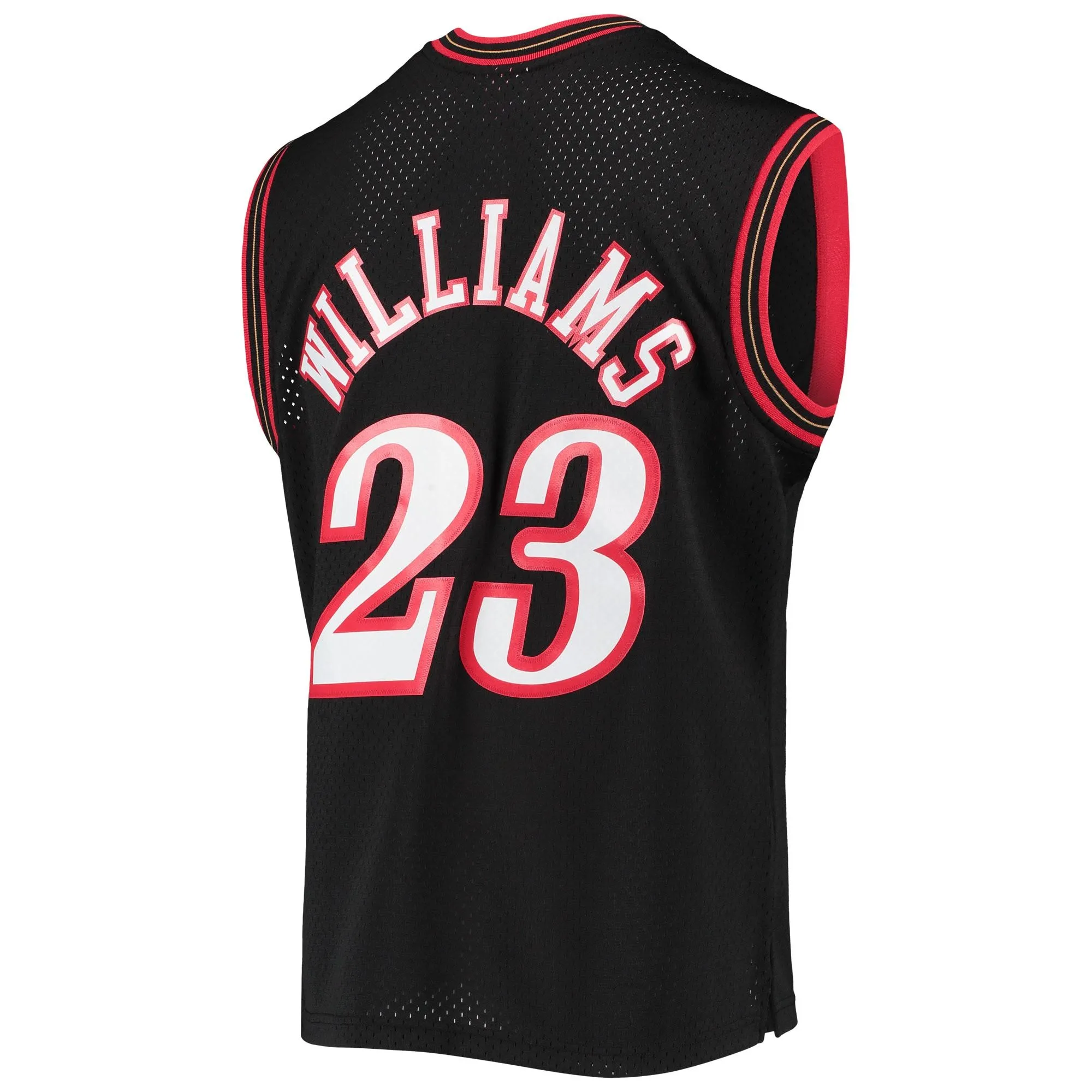 Lou Williams Philadelphia 76ers Mitchell & Ness 2005/06 Hardwood Classics Swingman Jersey - Black