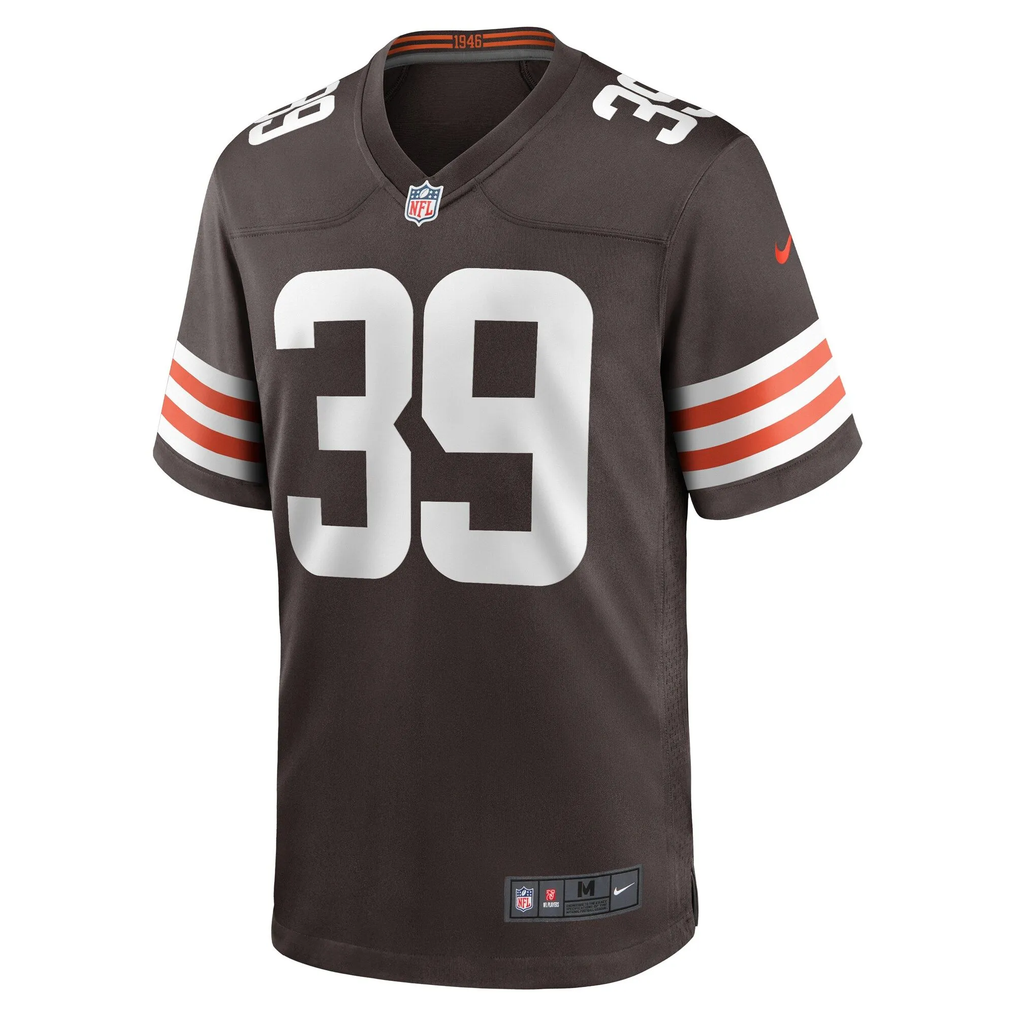 Lucas Havrisik Cleveland Browns  Team Game Jersey -  Brown