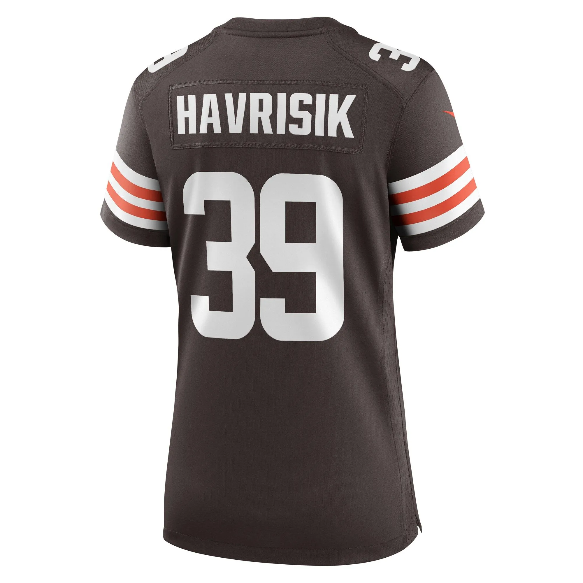 Lucas Havrisik Cleveland Browns  Women's Team Game Jersey -  Brown