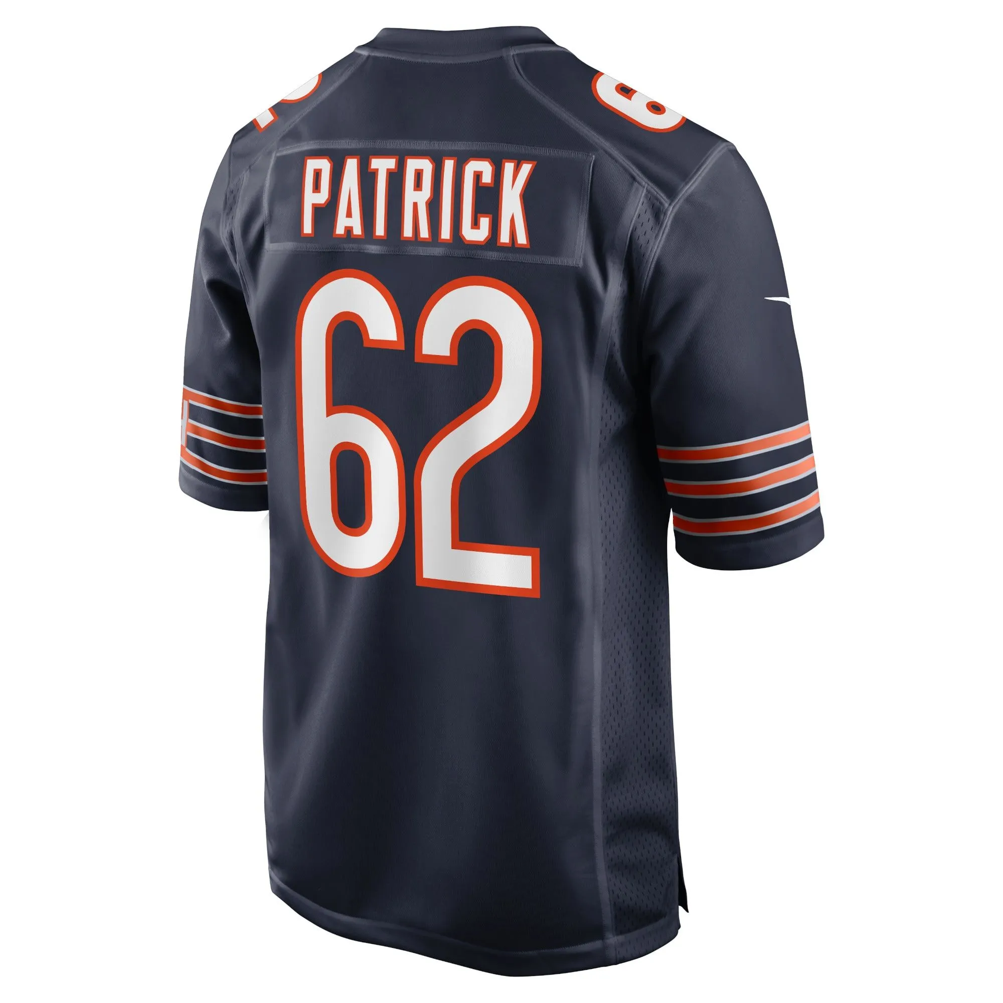 Lucas Patrick Chicago Bears  Game Jersey - Navy