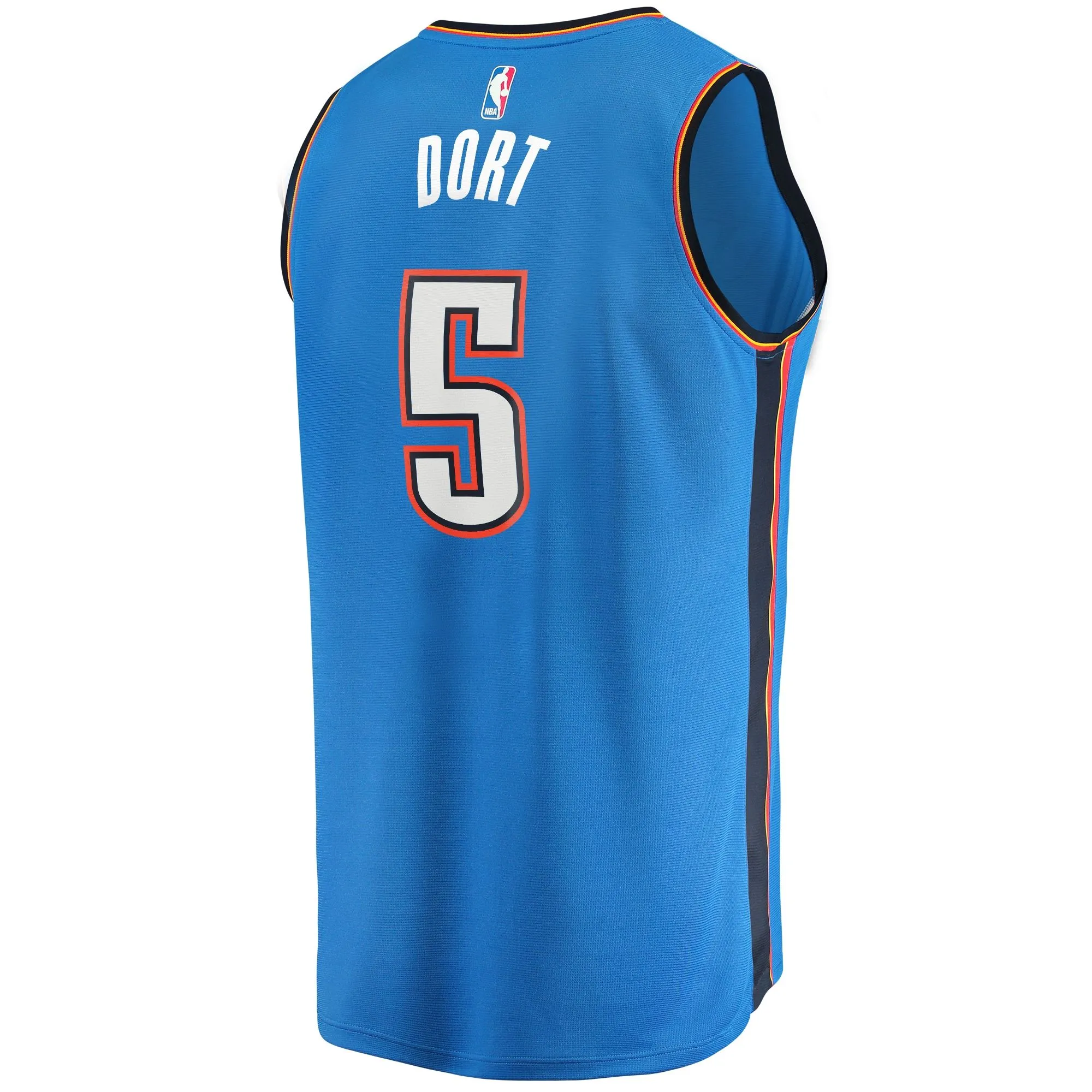 Luguentz Dort Oklahoma City Thunder Fanatics Branded Fast Break Player Jersey - Icon Edition - Blue