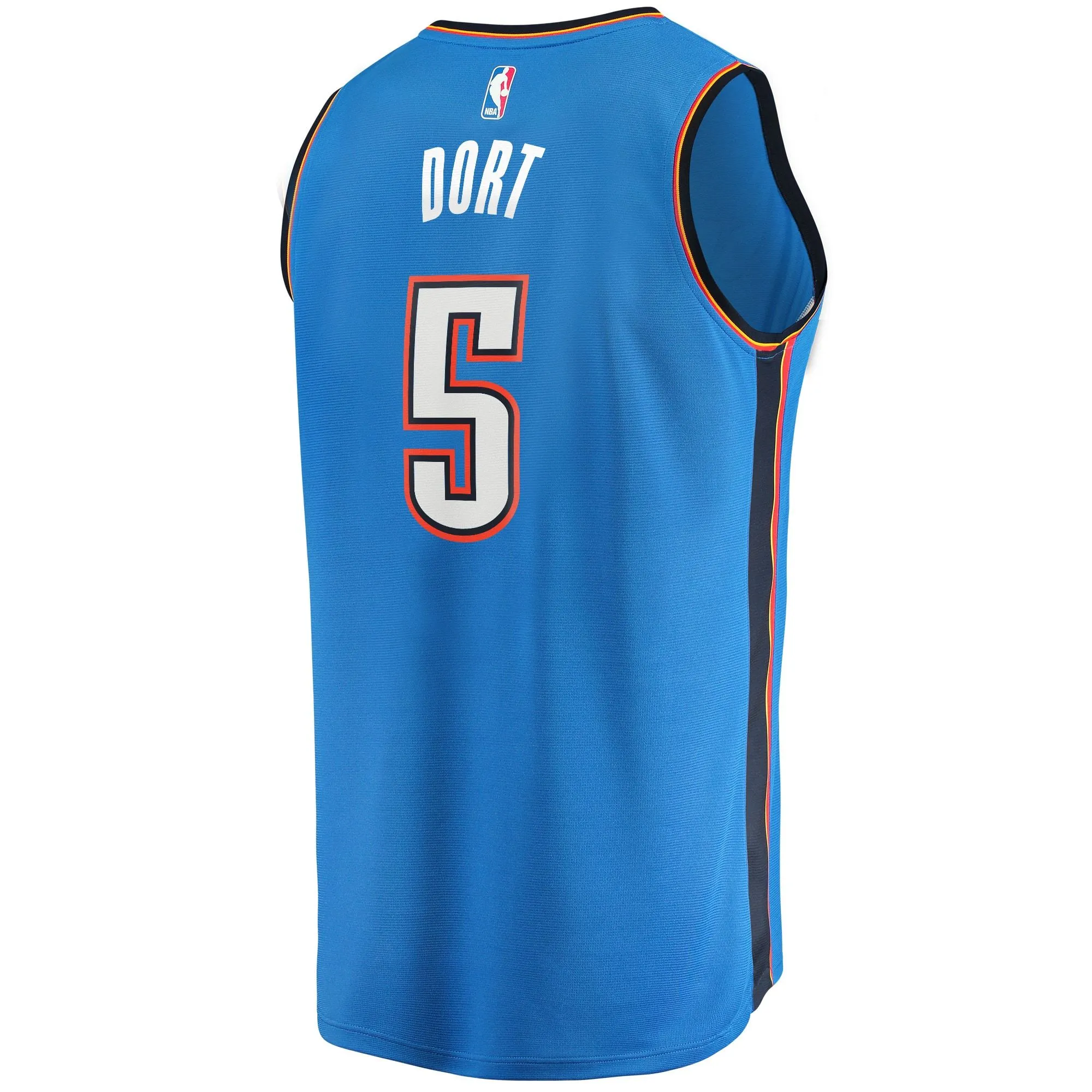 Luguentz Dort Oklahoma City Thunder Fanatics Branded Fast Break Player Jersey - Icon Edition - Blue