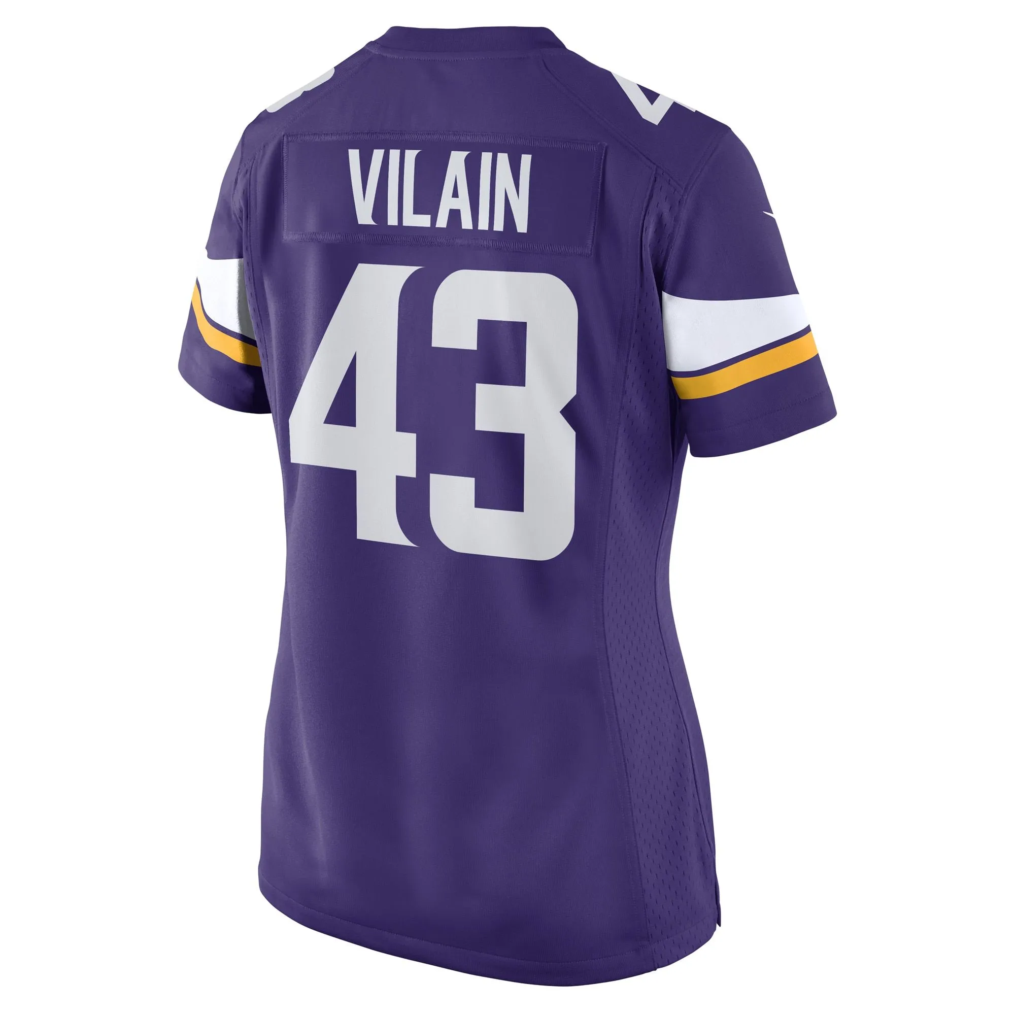 Luiji Vilain Minnesota Vikings  Women's Game Player Jersey - Purple