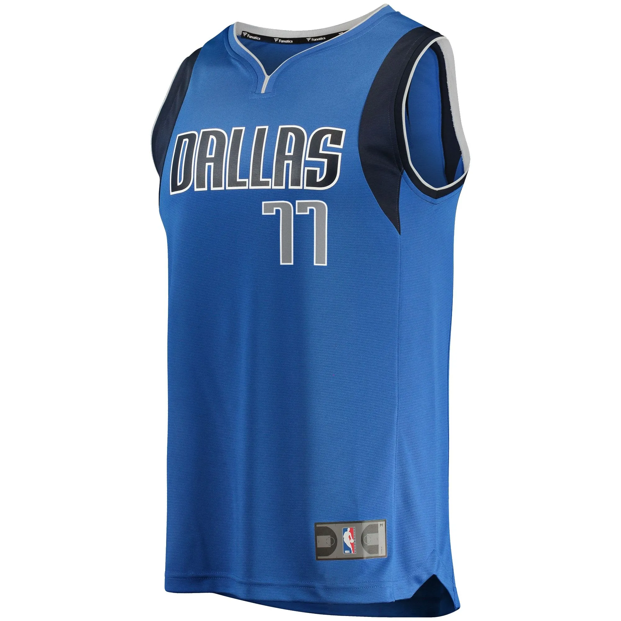 Luka Doncic Dallas Mavericks Fanatics Branded Big & Tall Fast Break Player Jersey - Blue - Icon Edition