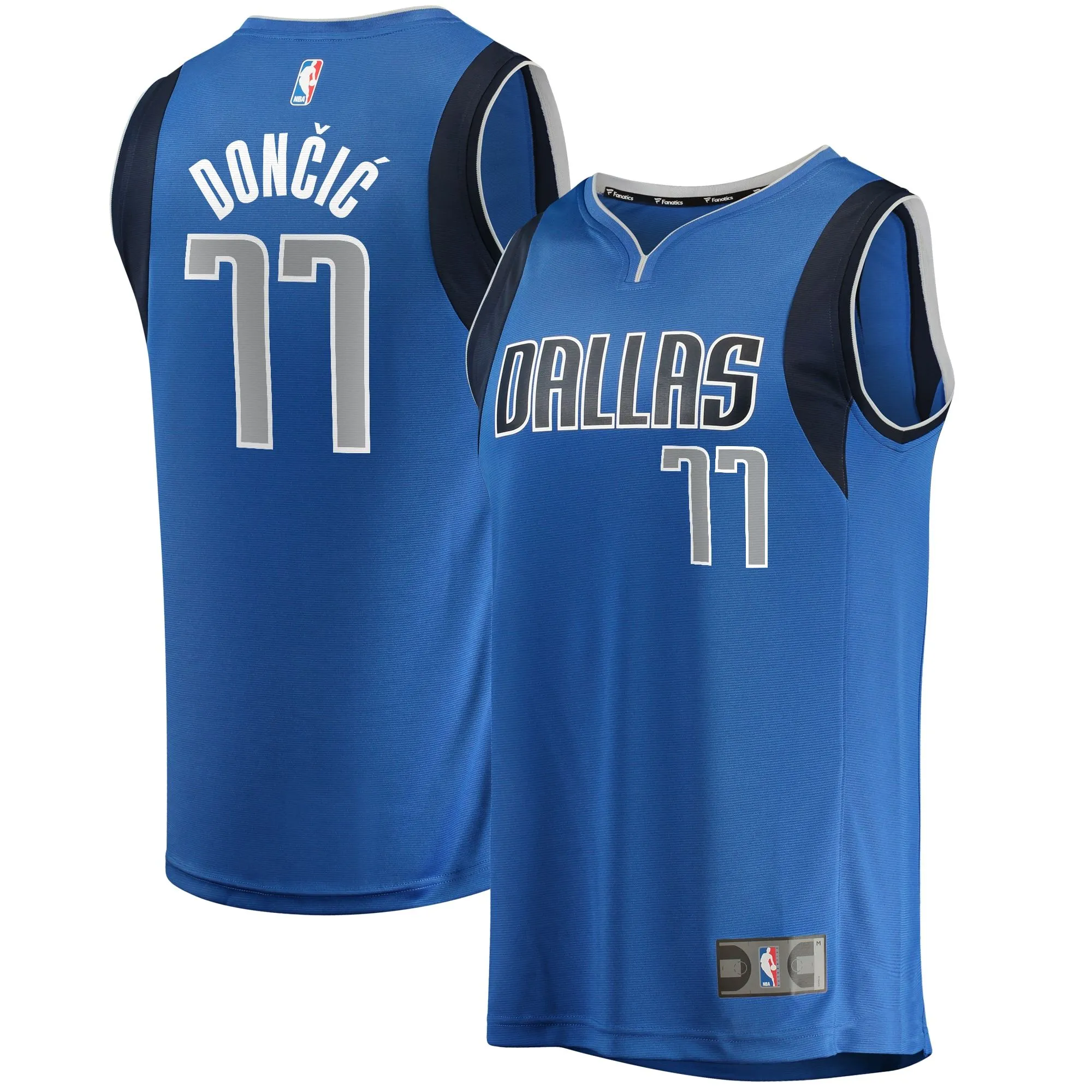 Luka Doncic Dallas Mavericks Fanatics Branded Youth Fast Break Player Jersey - Icon Edition - Blue