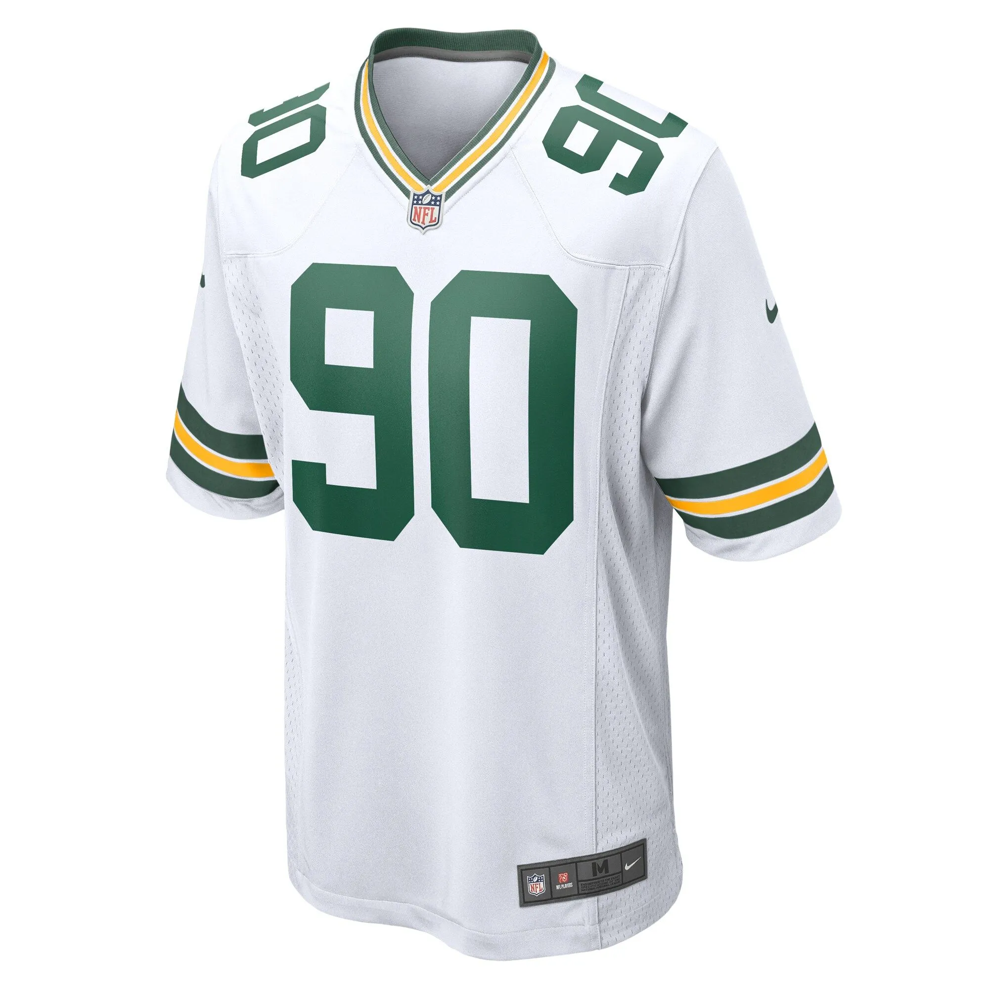 Lukas Van Ness Green Bay Packers   Game Jersey -  White