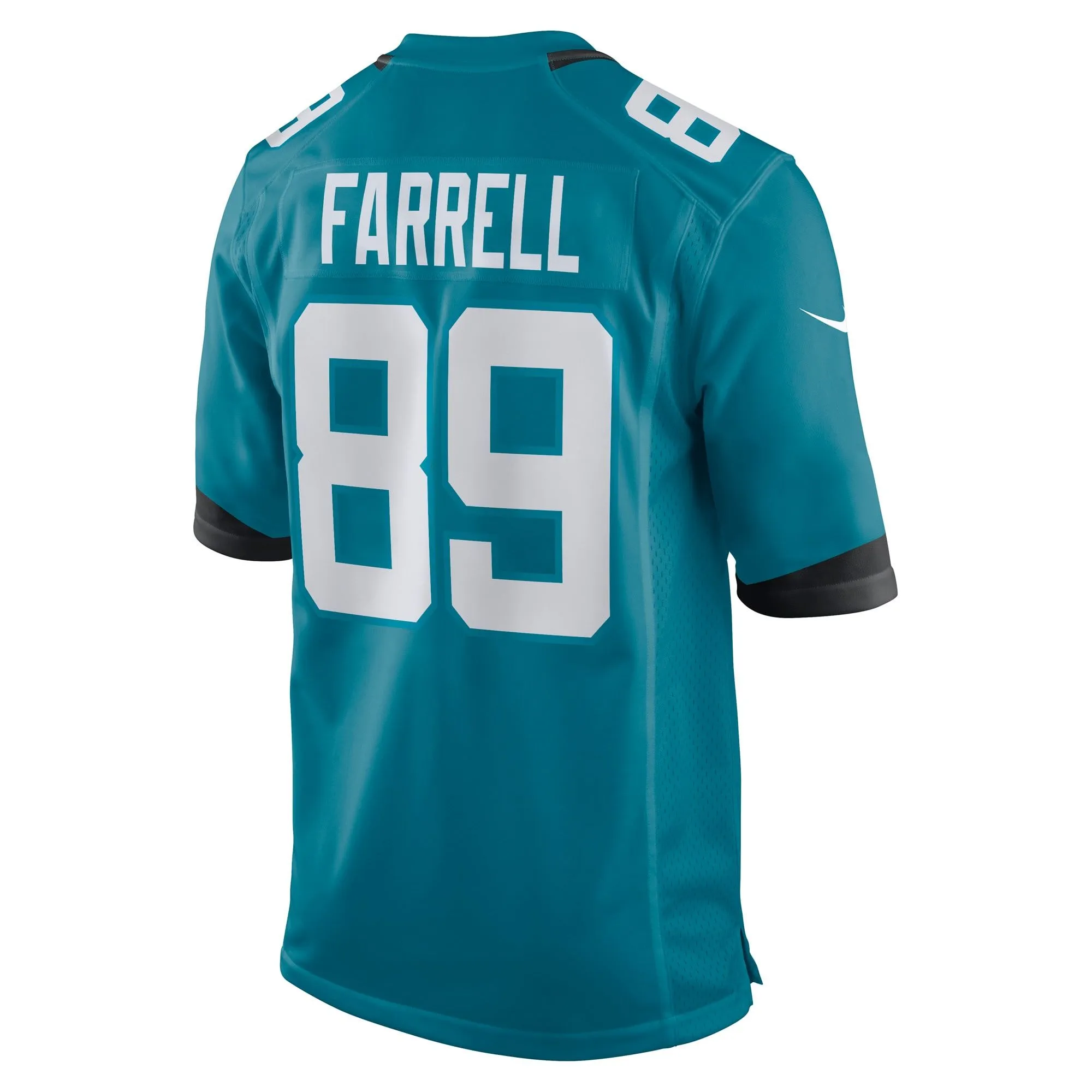 Luke Farrell Jacksonville Jaguars  Game Jersey - Teal