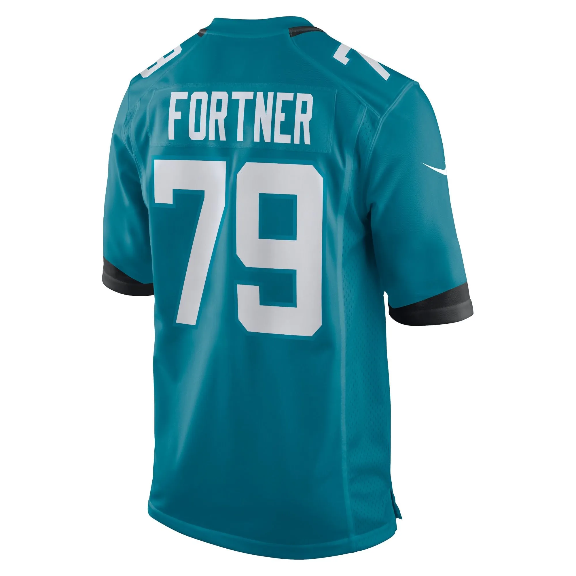 Luke Fortner Jacksonville Jaguars  Game Jersey - Teal