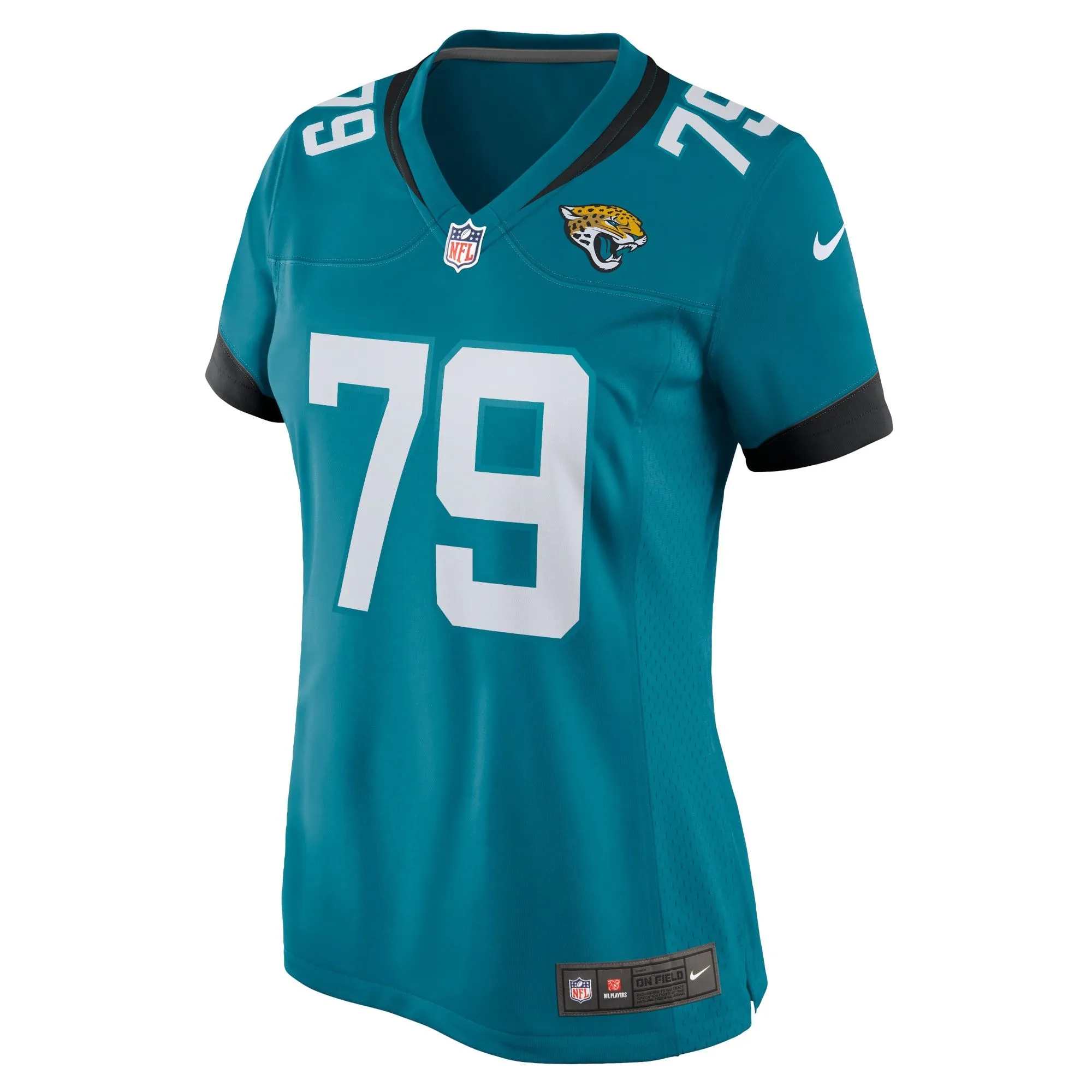 Luke Fortner Jacksonville Jaguars  Women's Game Jersey - Teal