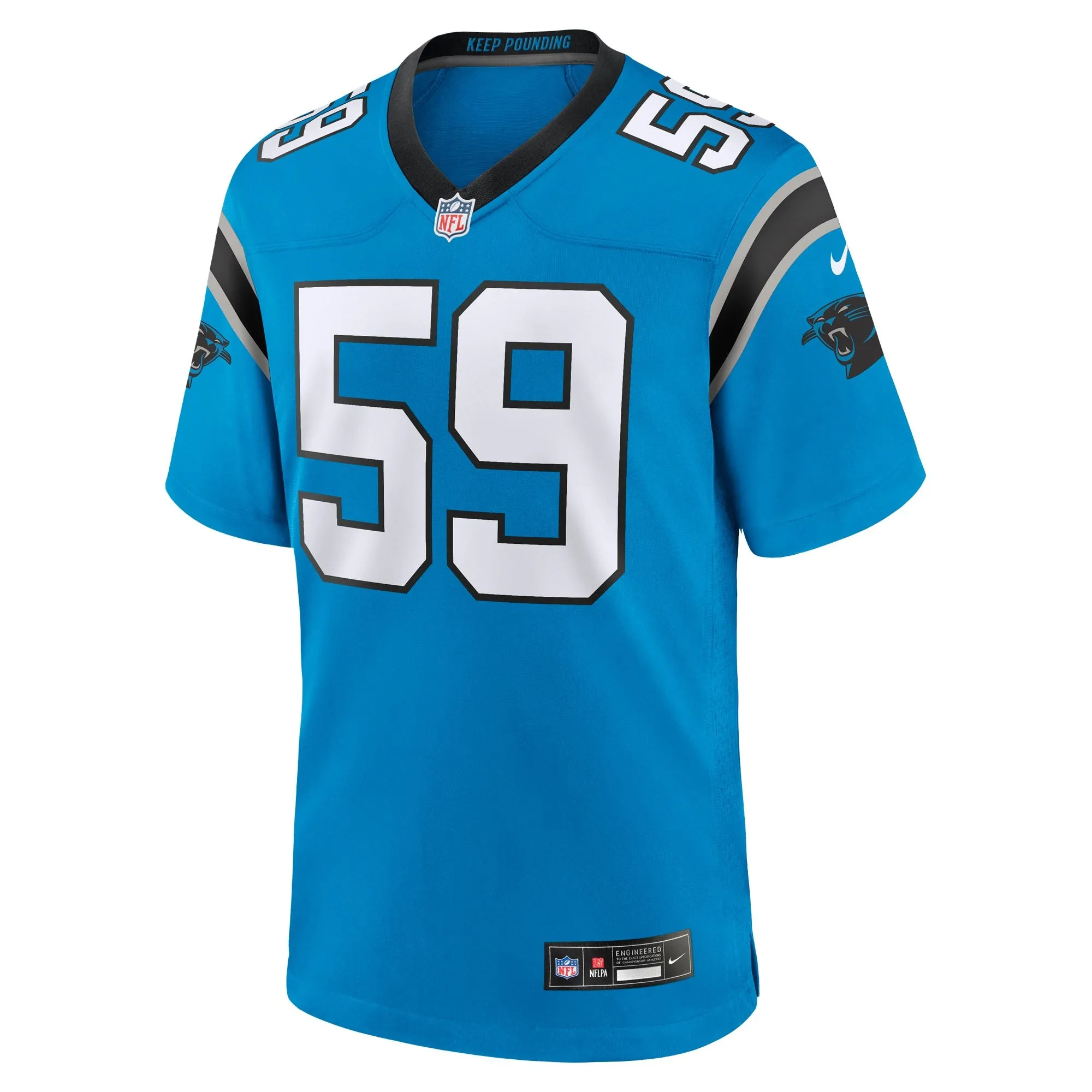 Luke Kuechly Carolina Panthers  Retired Player Game Jersey - Blue