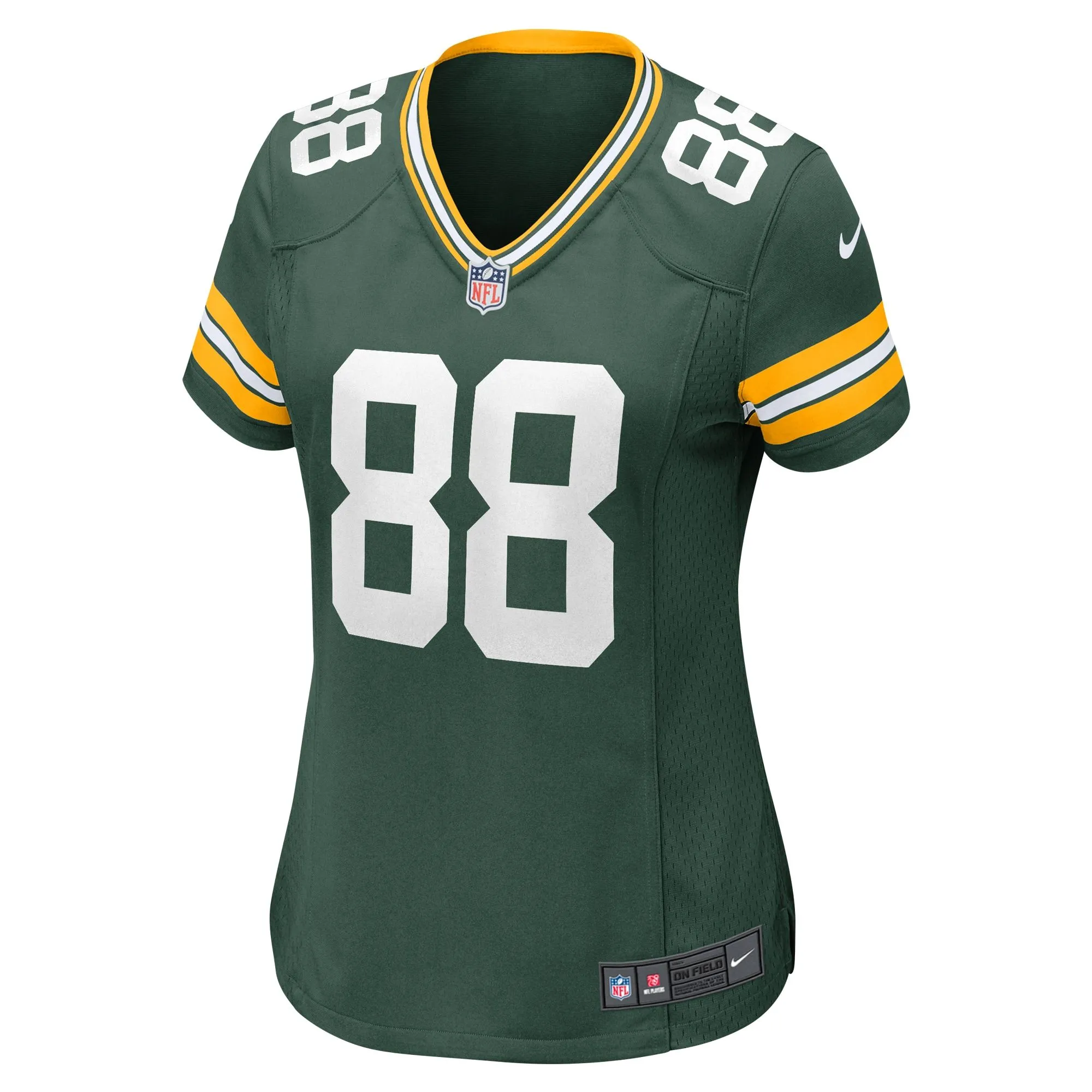 Luke Musgrave Green Bay Packers  Women's  Game Jersey -  Green