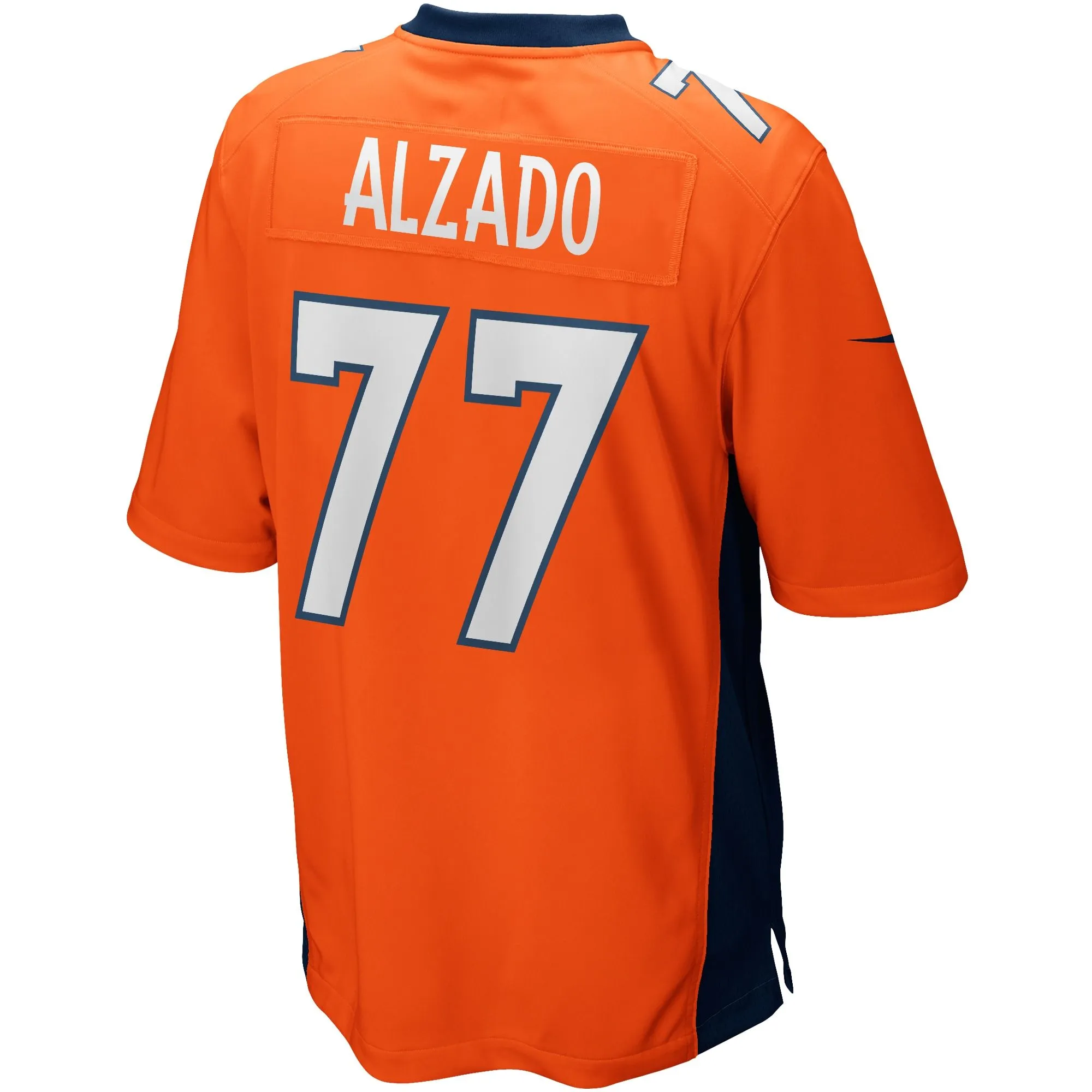 Lyle Alzado Denver Broncos  Game Retired Player Jersey - Orange