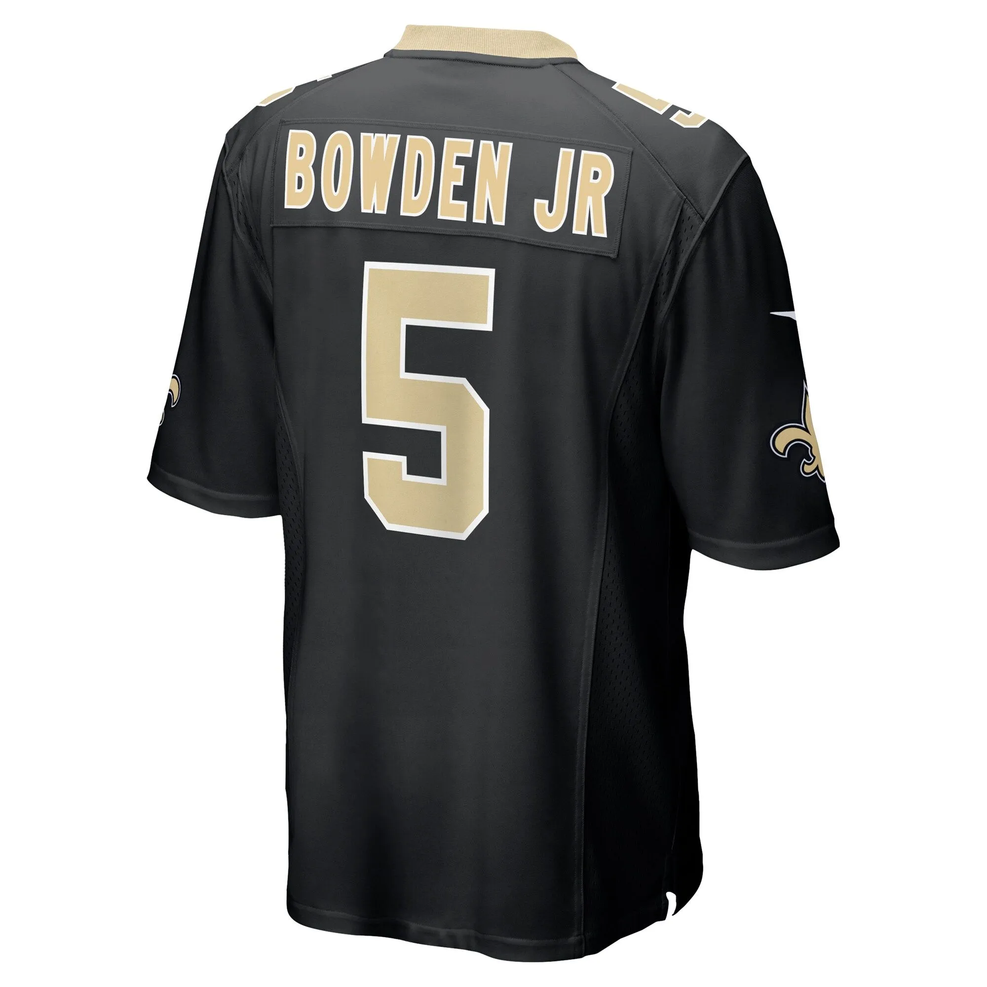 Lynn Bowden Jr. New Orleans Saints  Team Game Jersey -  Black