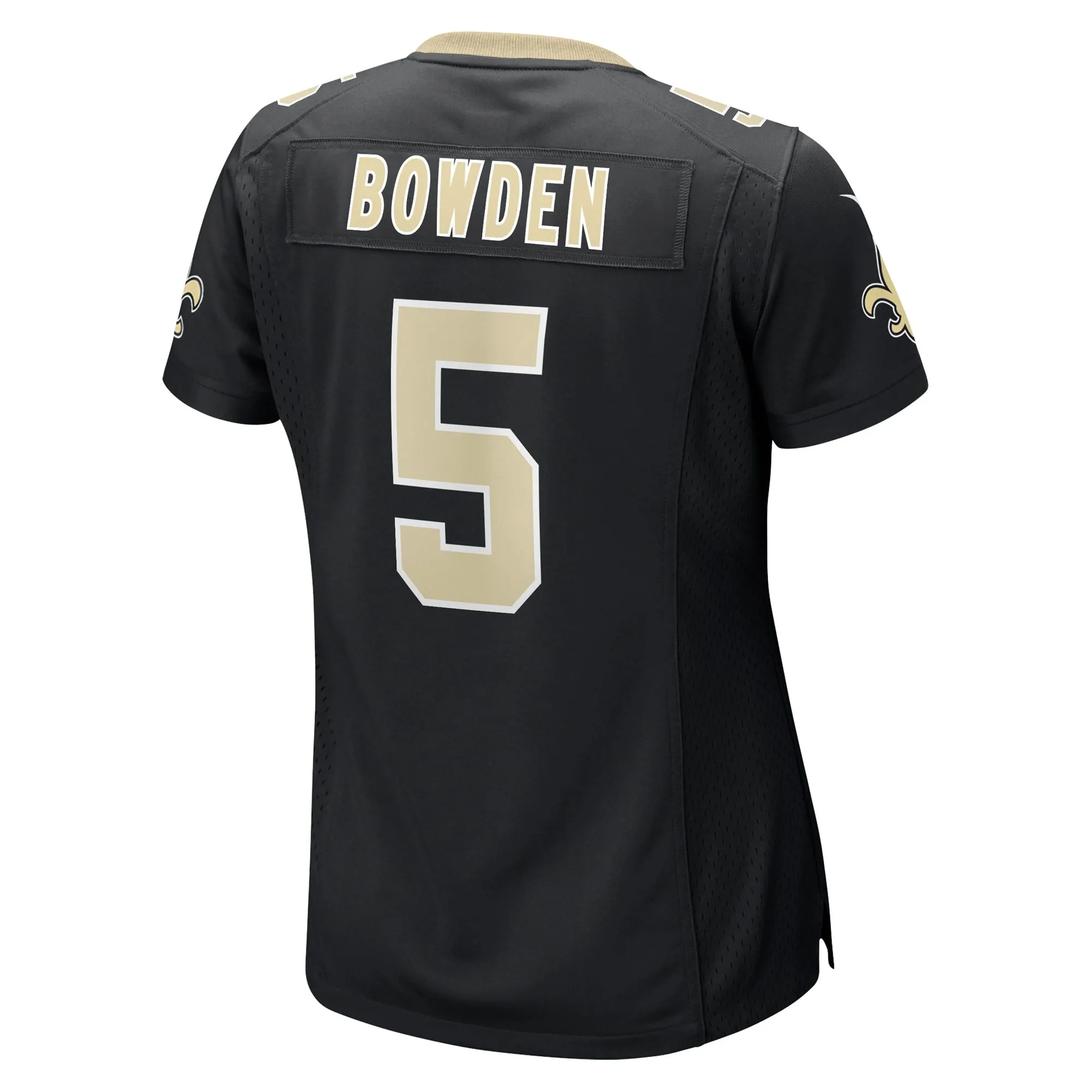 Lynn Bowden Jr. New Orleans Saints  Women's Team Game Jersey -  Black