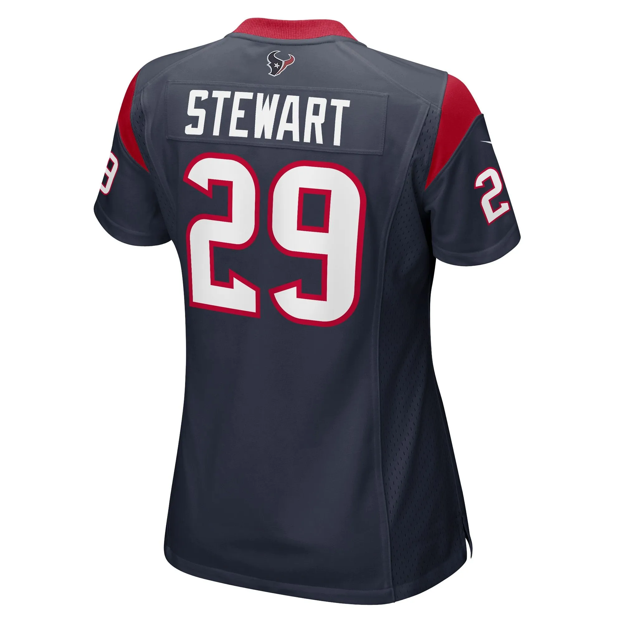 M.J. Stewart Houston Texans  Women's Game Player Jersey - Navy