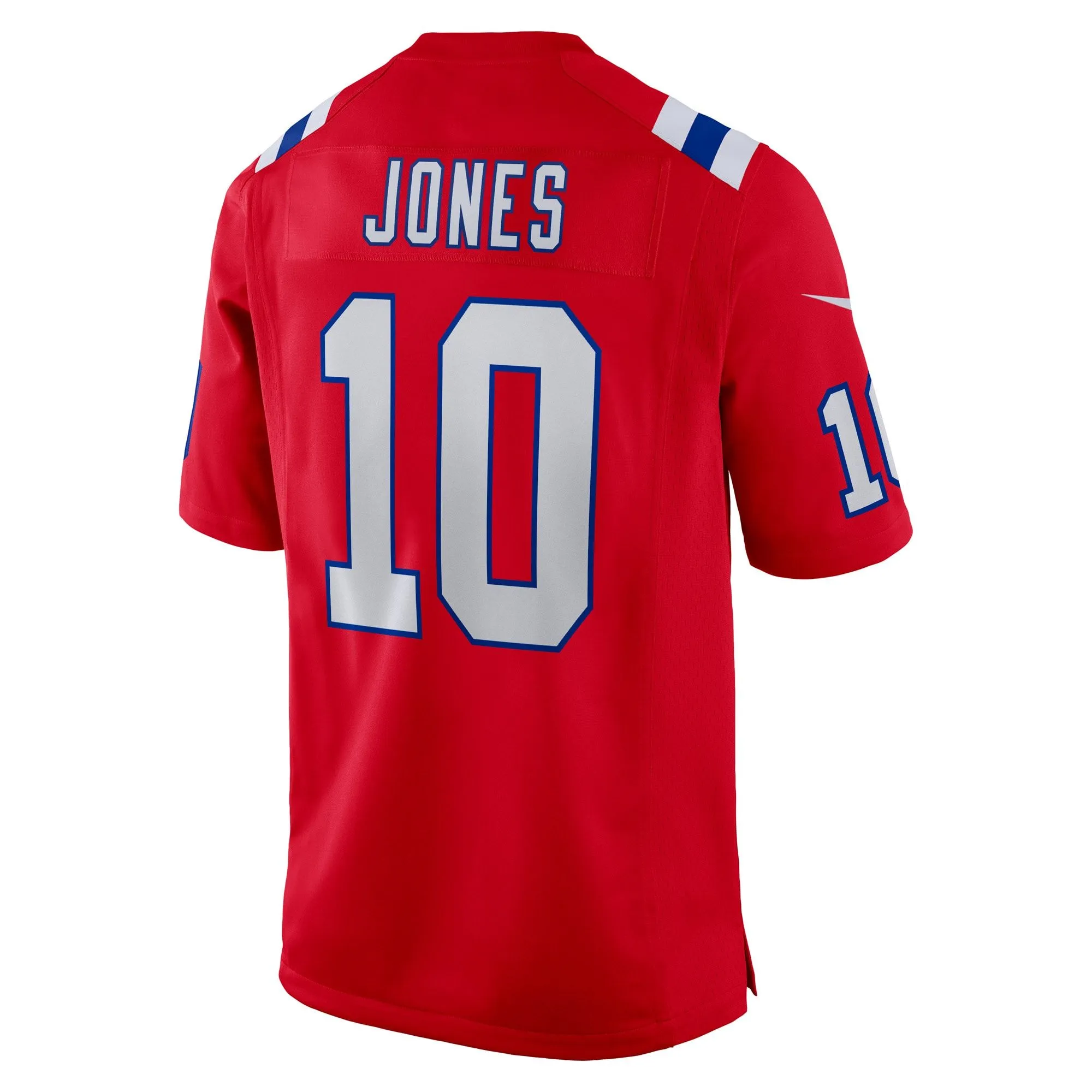 Mac Jones New England Patriots  Game Jersey - Red