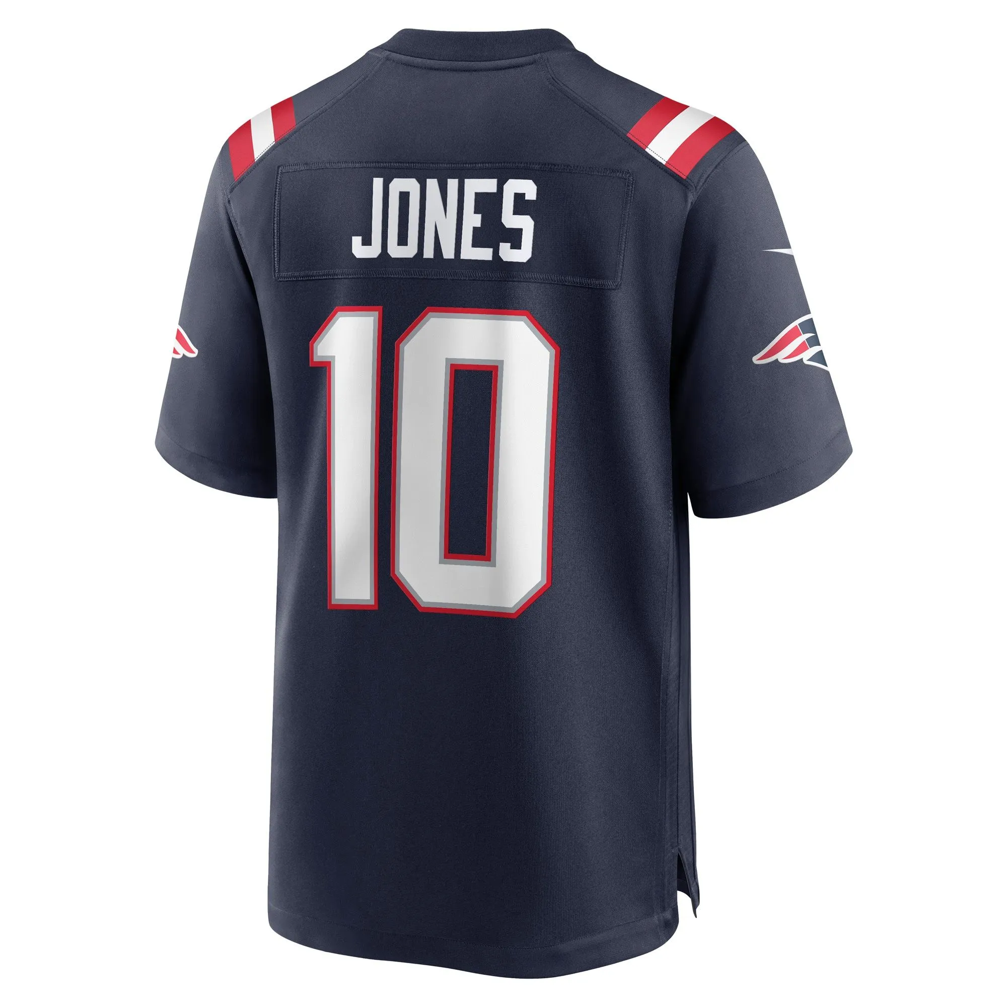 Mac Jones New England Patriots  Player Game Jersey - Navy