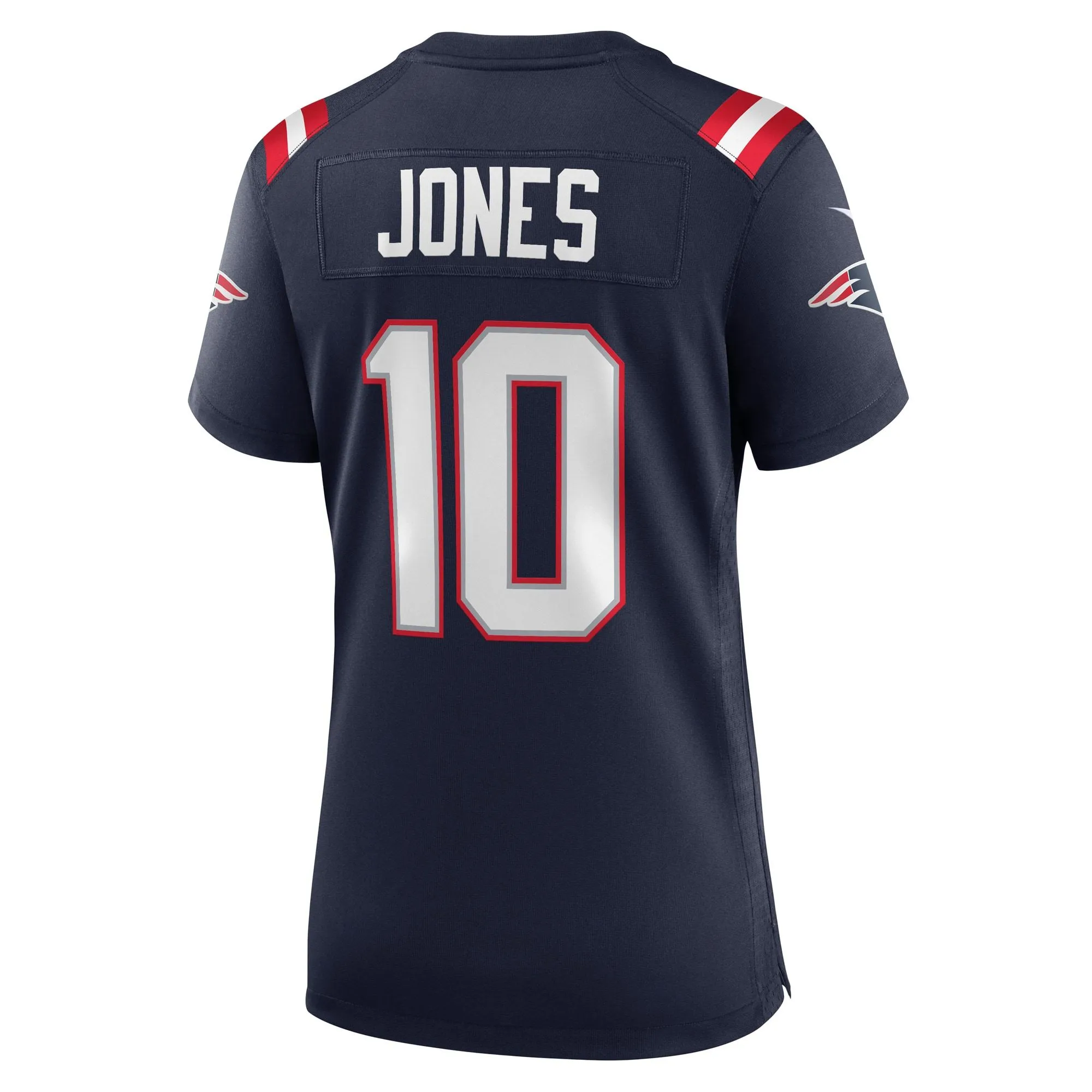 Mac Jones New England Patriots  Women's Player Jersey - Navy