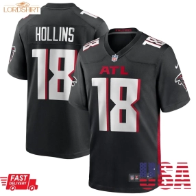 Mack Hollins Atlanta Falcons  Game Player Jersey   Black