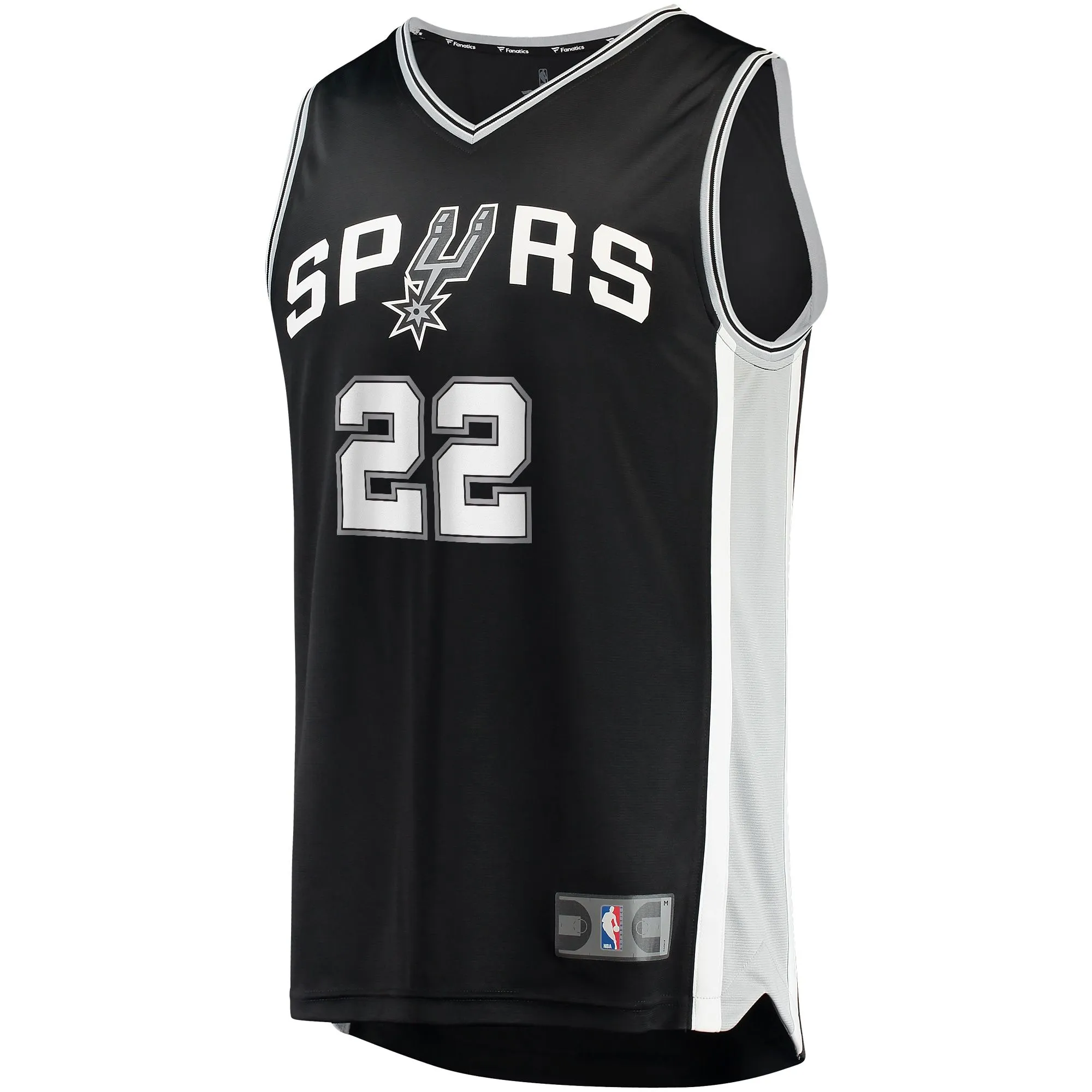 Malaki Branham San Antonio Spurs Fanatics Branded Fast Break Replica Player Jersey - Icon Edition - Black