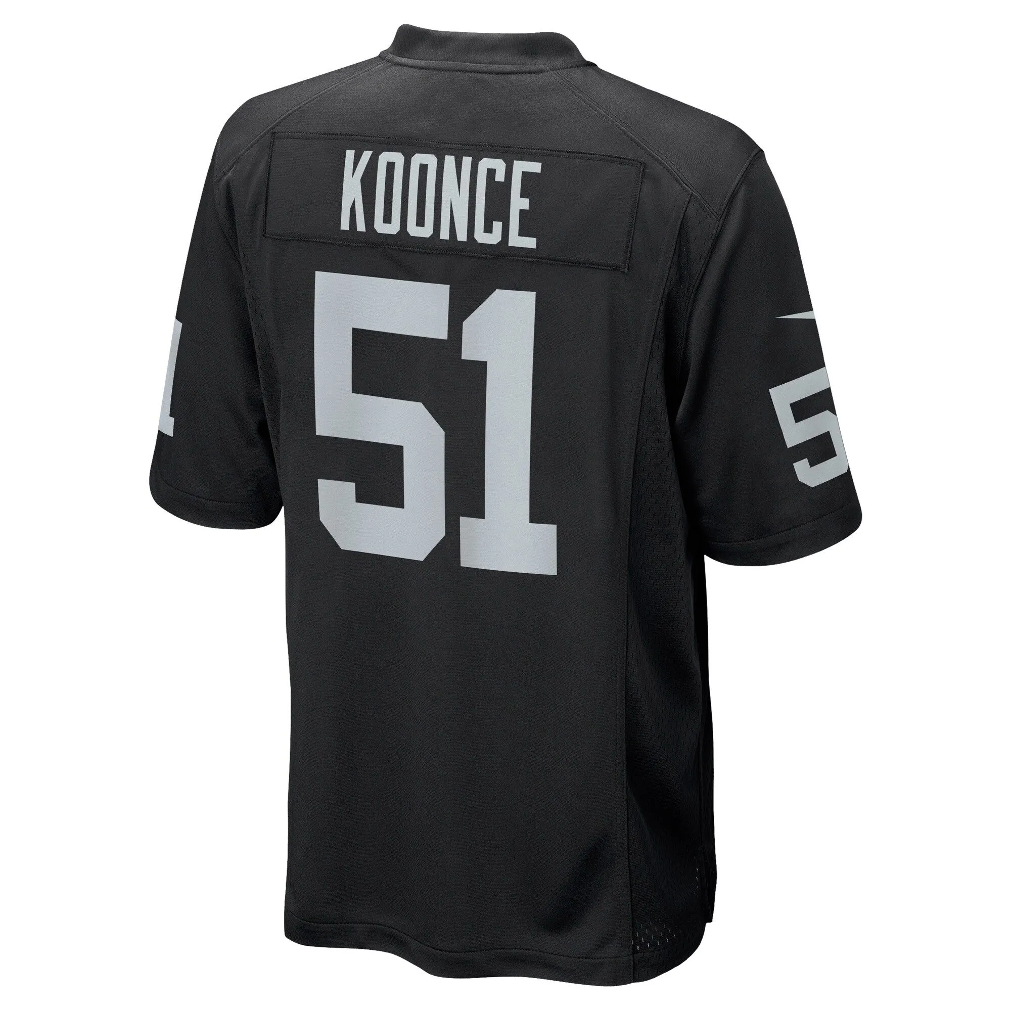 Malcolm Koonce Las Vegas Raiders  Game Jersey - Black