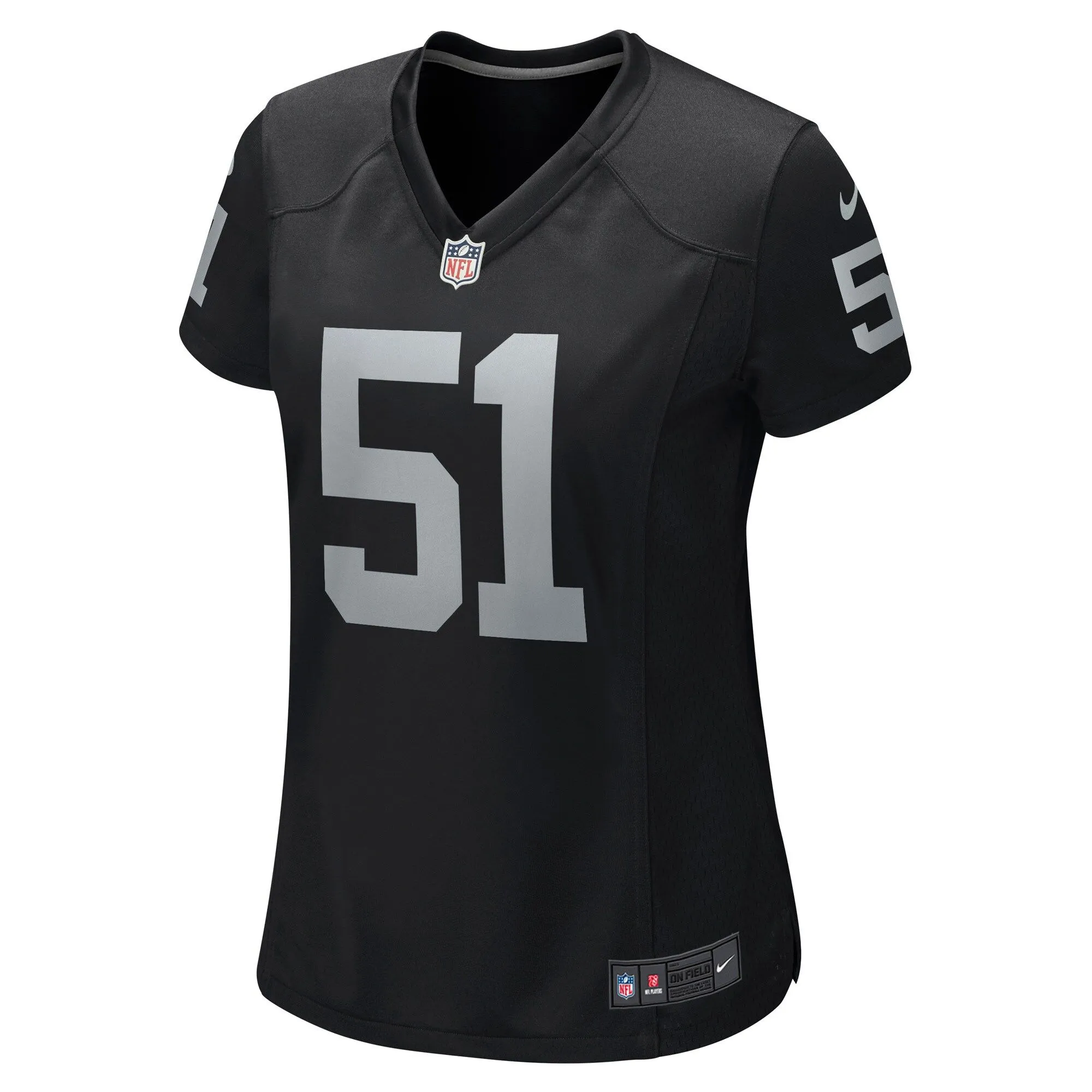 Malcolm Koonce Las Vegas Raiders  Women's Game Jersey - Black