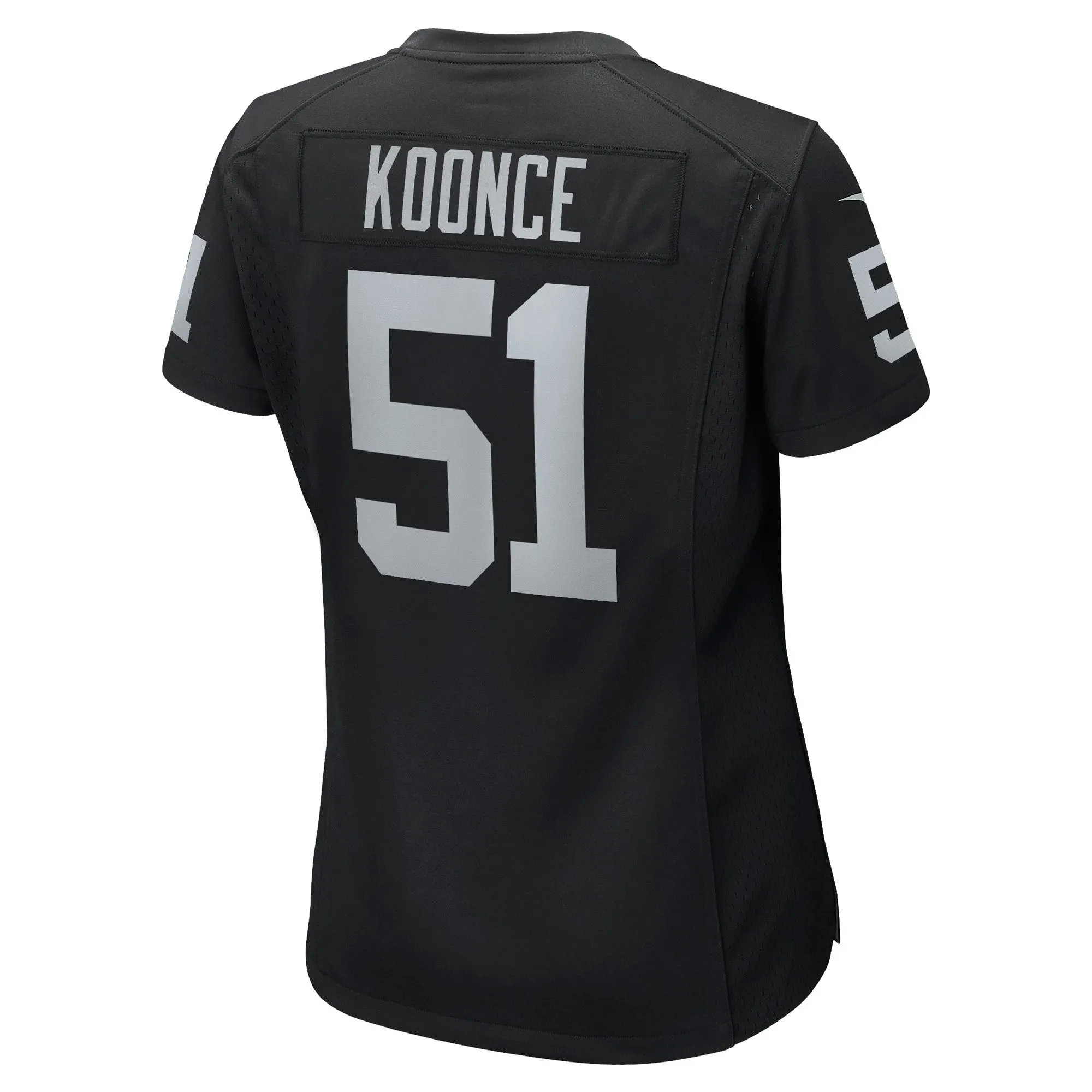 Malcolm Koonce Las Vegas Raiders  Women's Game Jersey - Black