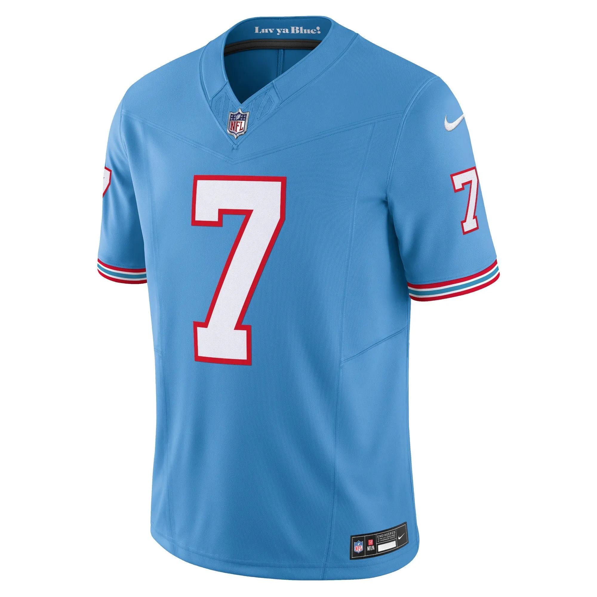 Malik Willis Tennessee Titans  Vapor F.U.S.E. Limited Jersey - Light Blue