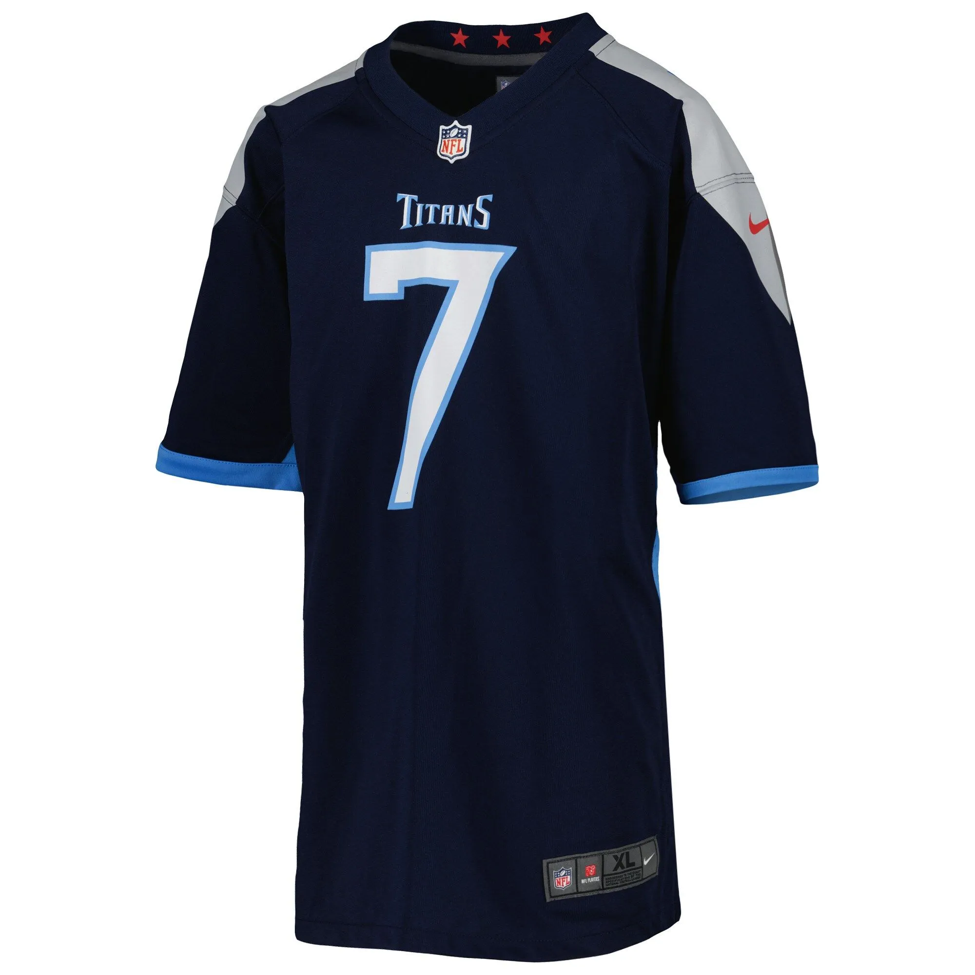 Malik Willis Tennessee Titans  Youth Game Jersey - Navy