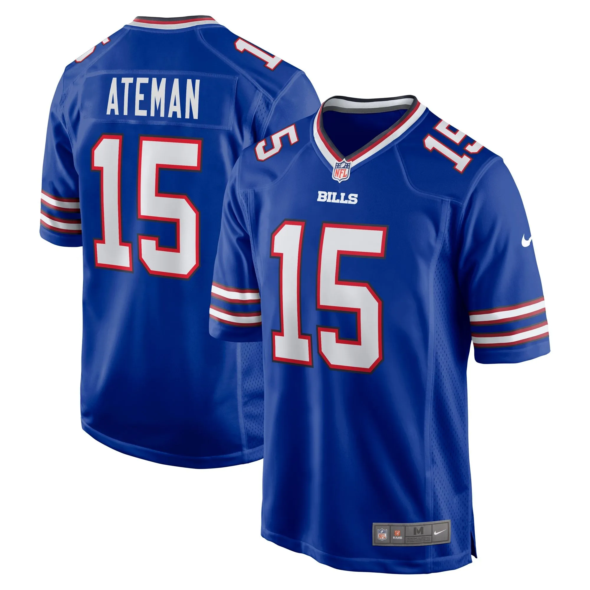 Marcell Ateman Buffalo Bills  Team Game Jersey - Royal