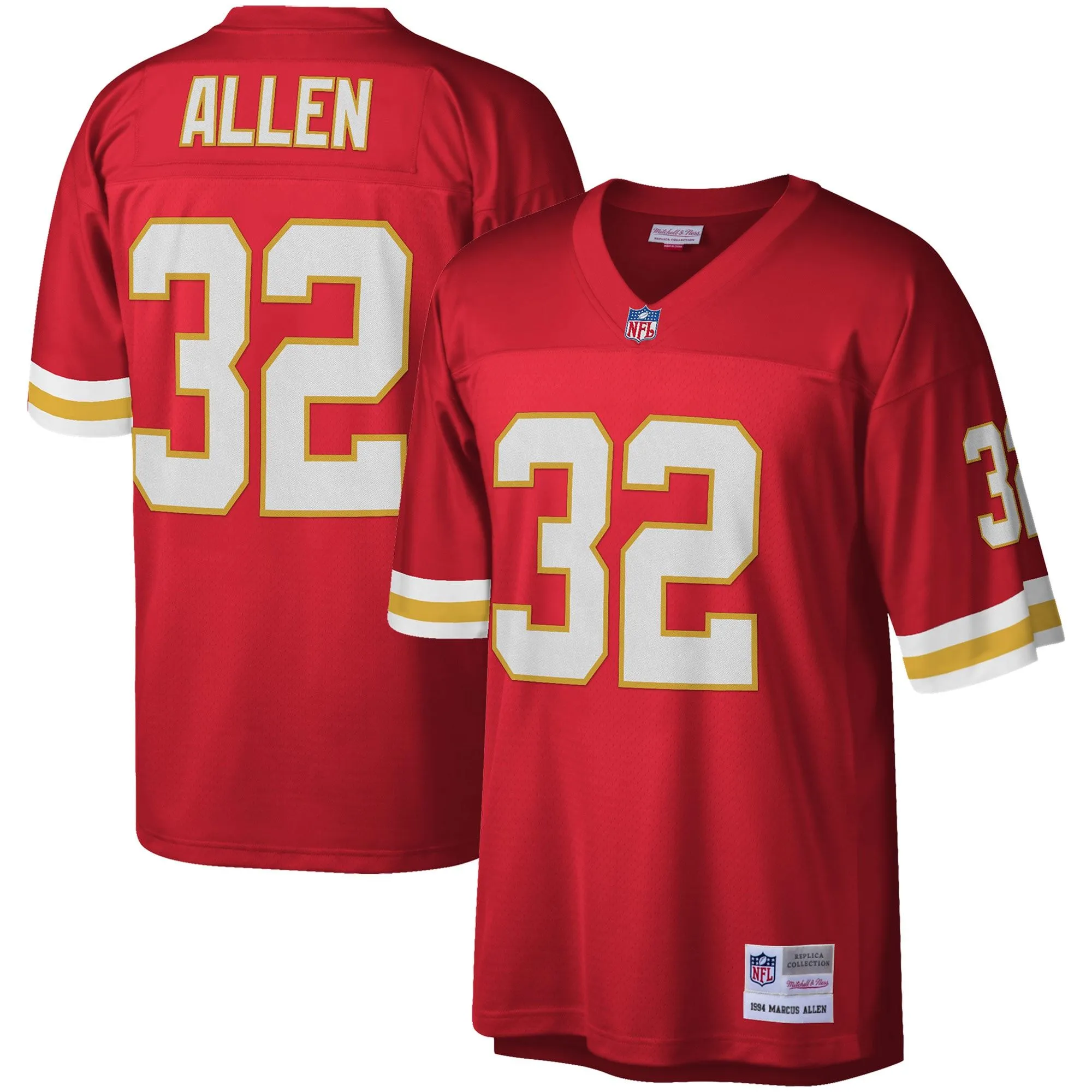 Marcus Allen Kansas City Chiefs Mitchell & Ness Legacy Replica Jersey - Red