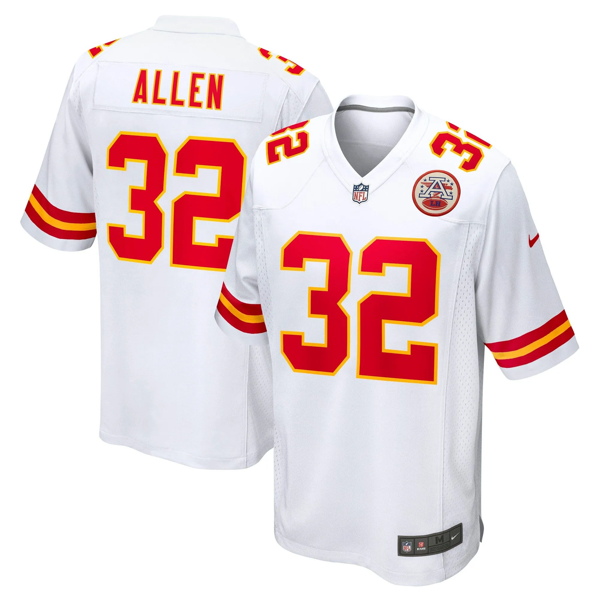 Marcus Allen Kansas City Chiefs  Retired Player Game Jersey - White