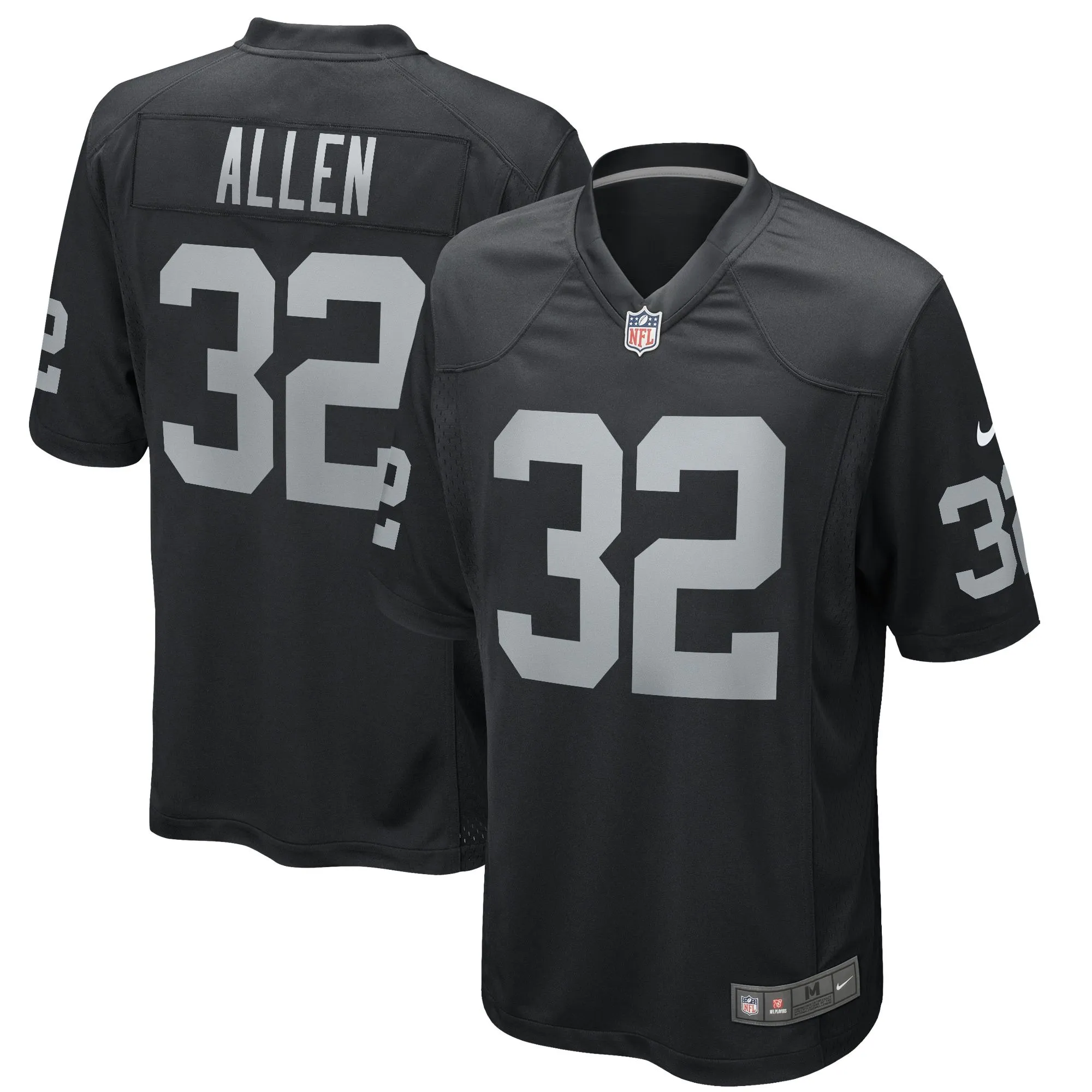 Marcus Allen Las Vegas Raiders  Game Retired Player Jersey - Black