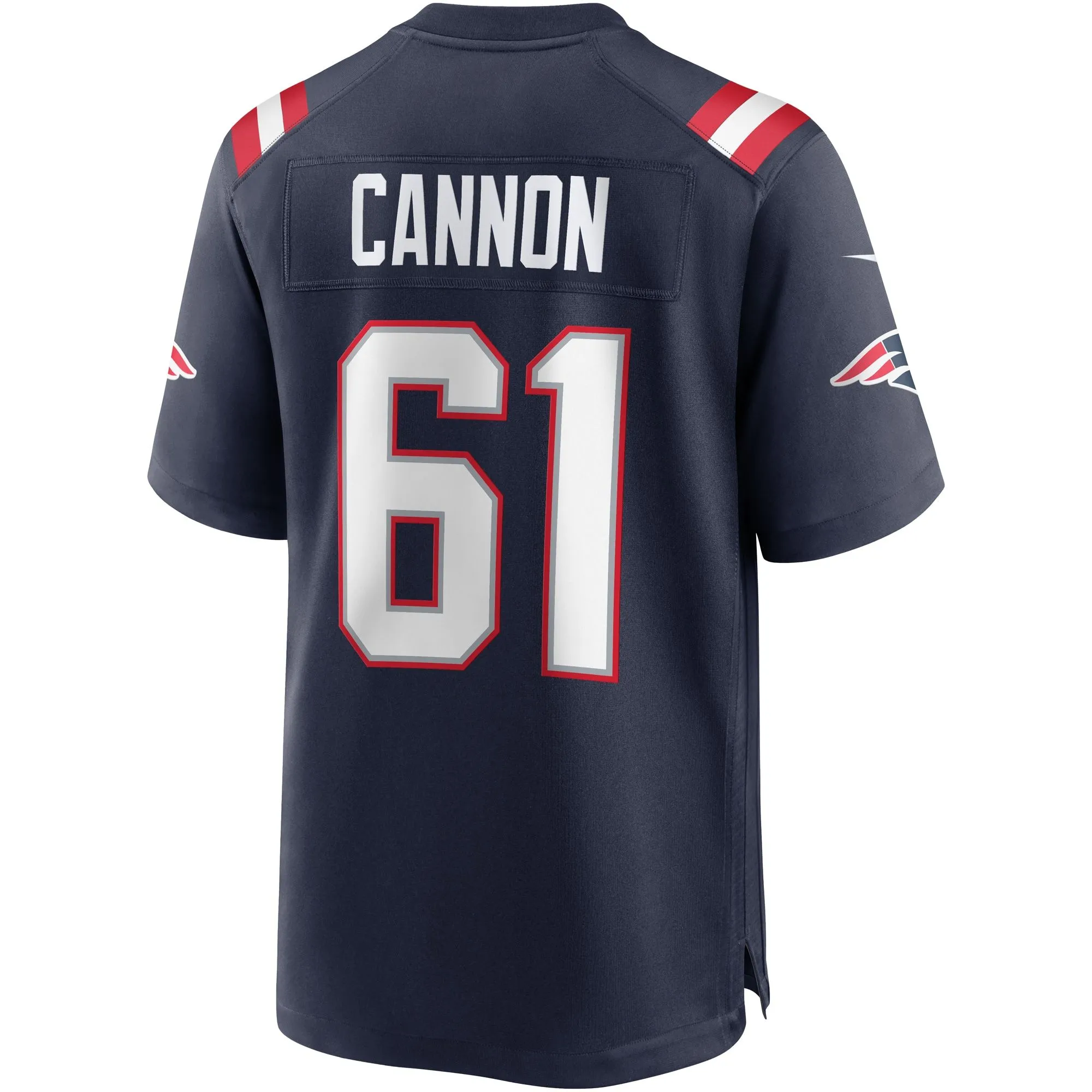 Marcus Cannon New England Patriots  Game Jersey - Navy