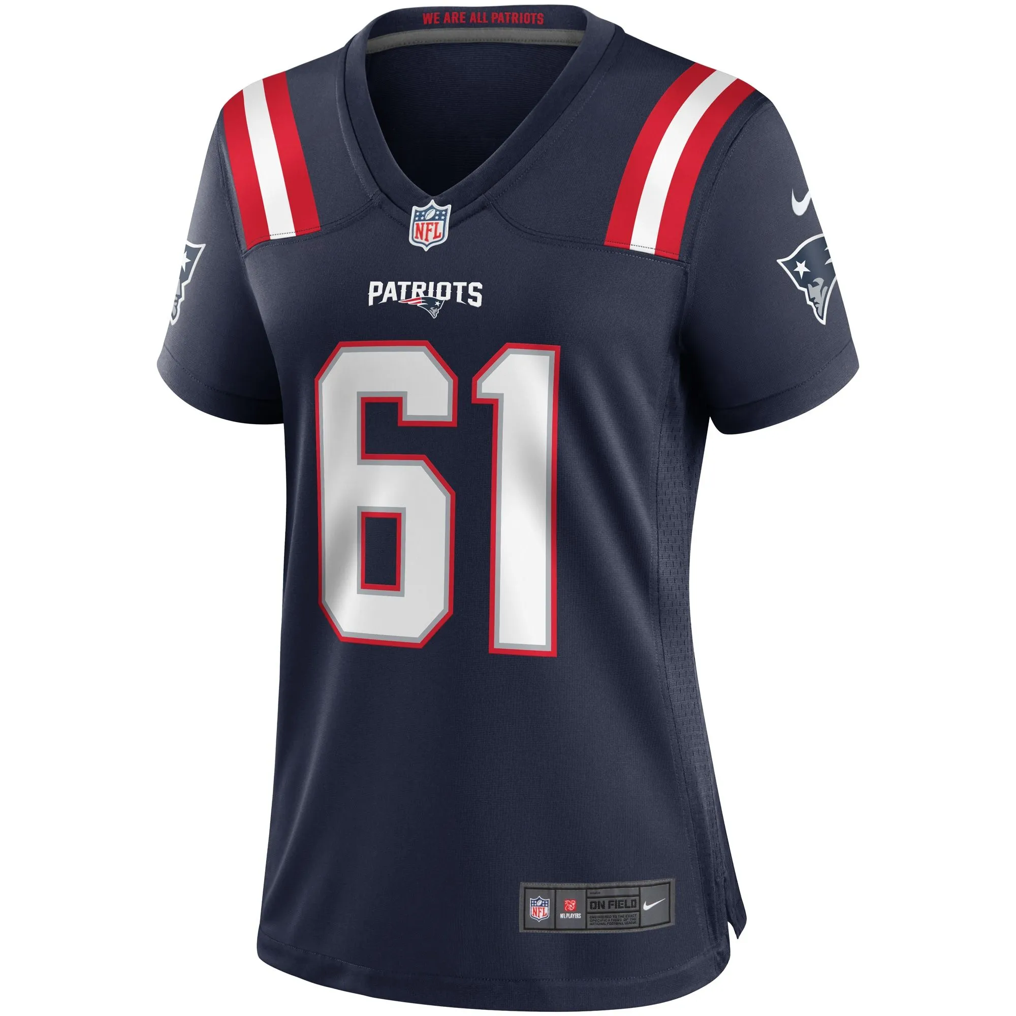 Marcus Cannon New England Patriots  Women's Game Jersey - Navy