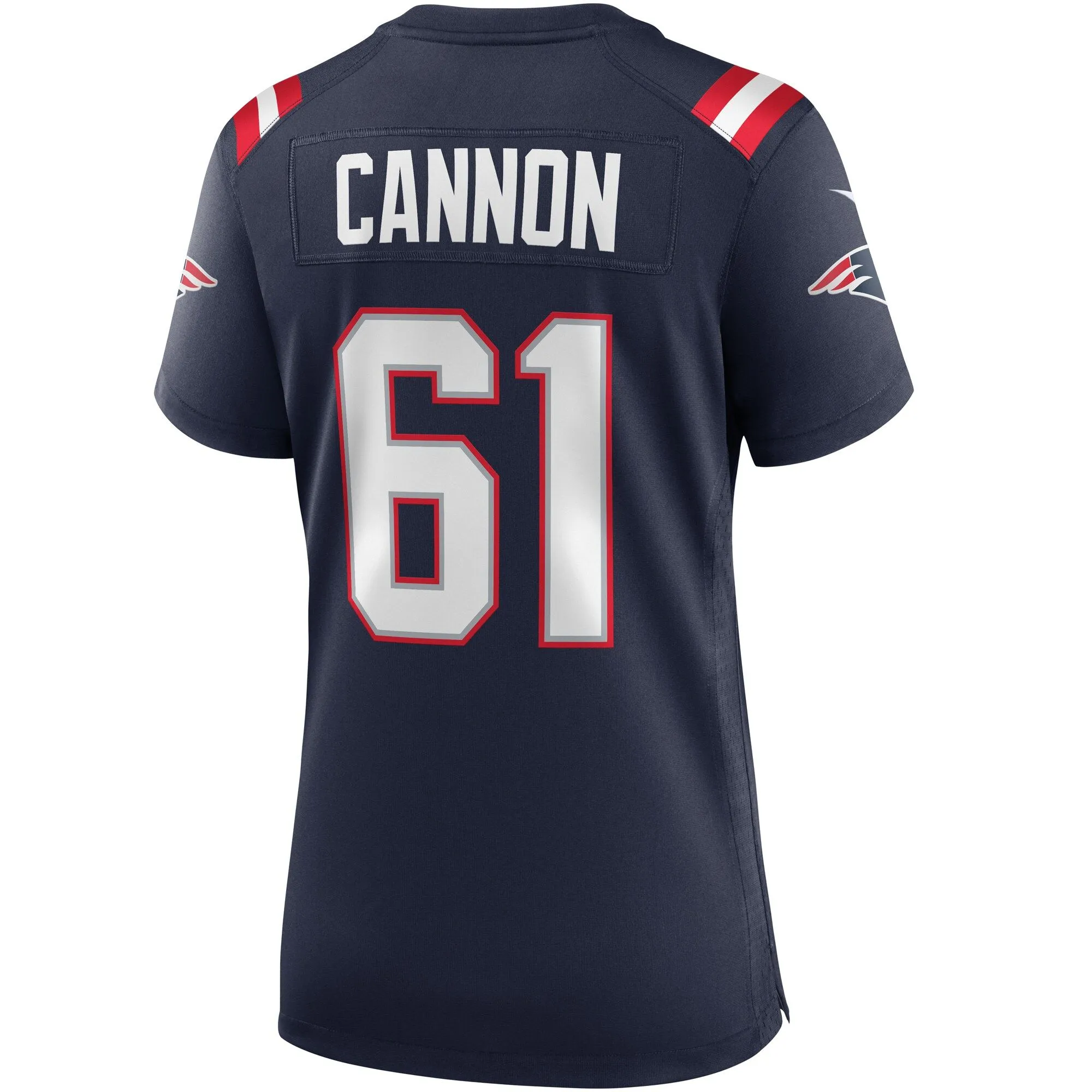 Marcus Cannon New England Patriots  Women's Game Jersey - Navy