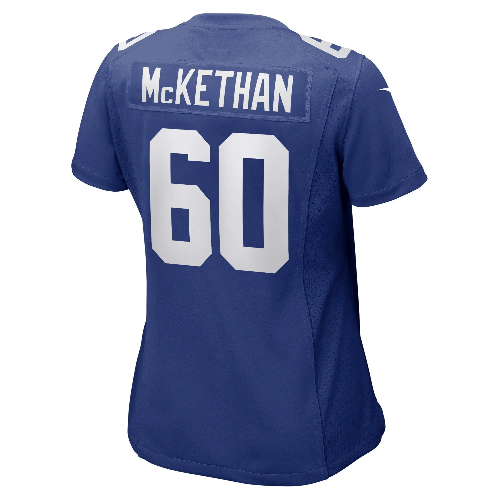 Marcus McKethan New York Giants  Women's Game Player Jersey - Royal