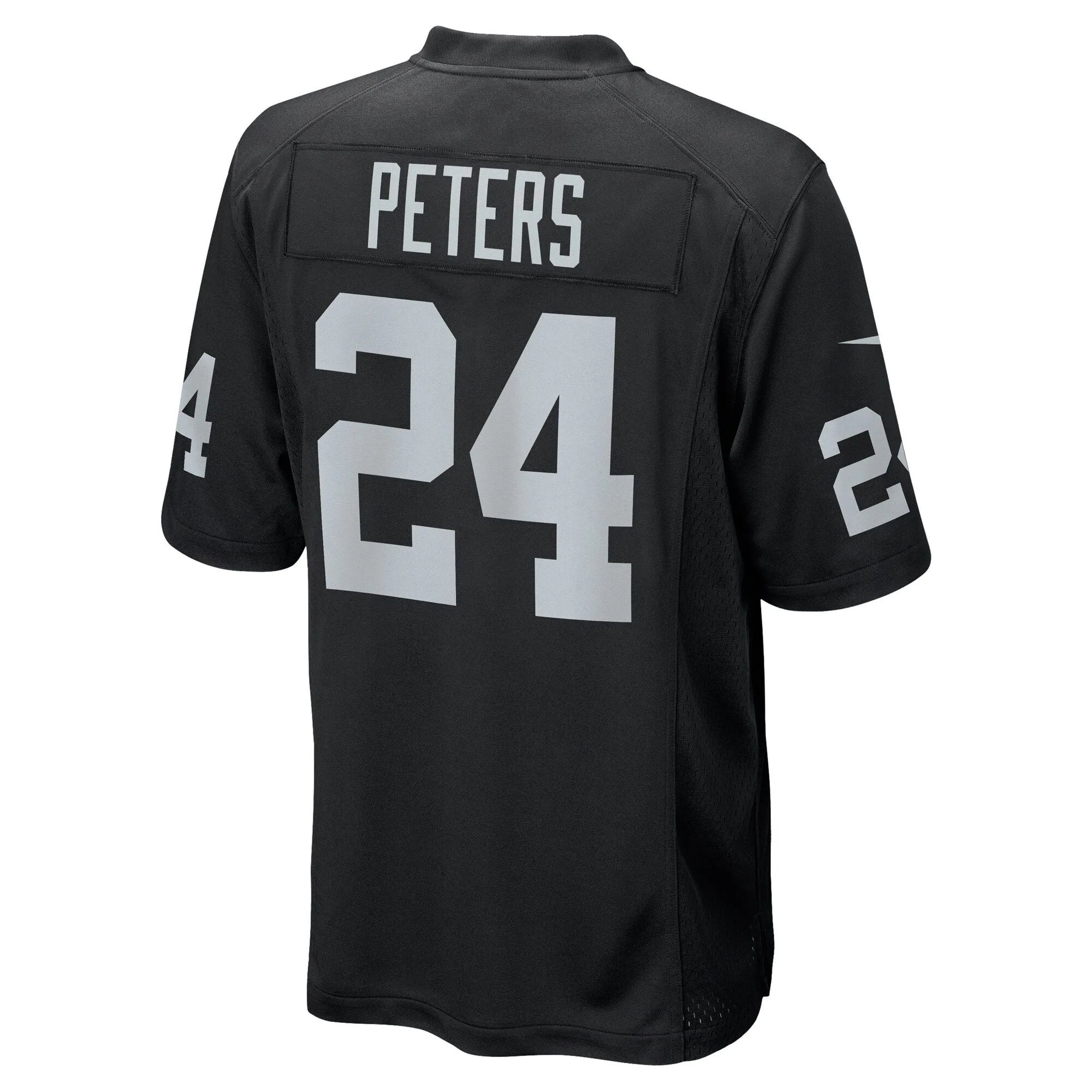 Marcus Peters Las Vegas Raiders  Team Game Jersey -  Black