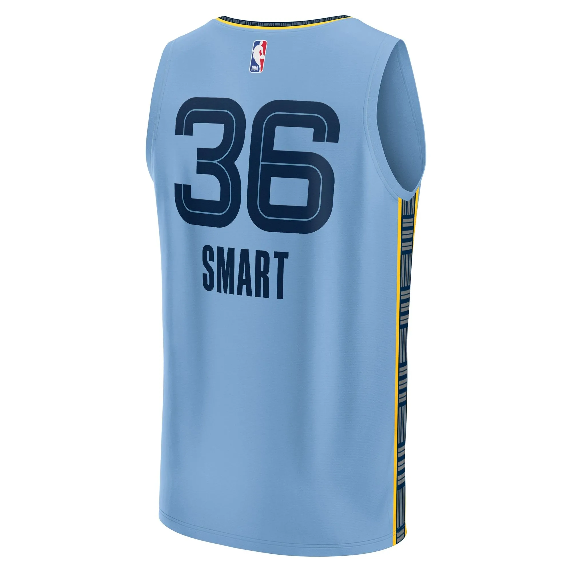 Marcus Smart Memphis Grizzlies Fanatics Branded Fast Break Player Jersey - Statement Edition - Light Blue