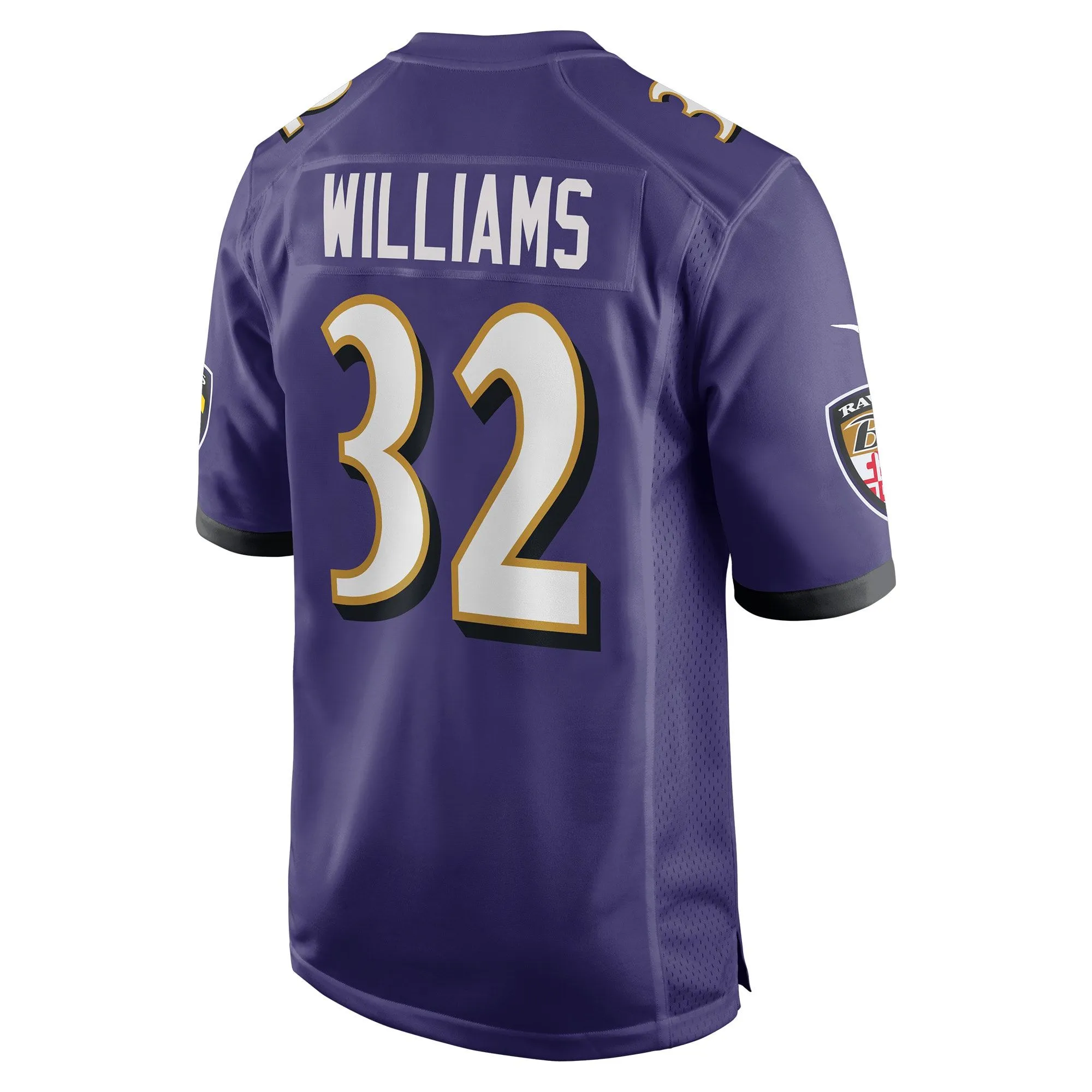 Marcus Williams Baltimore Ravens  Game Jersey - Purple