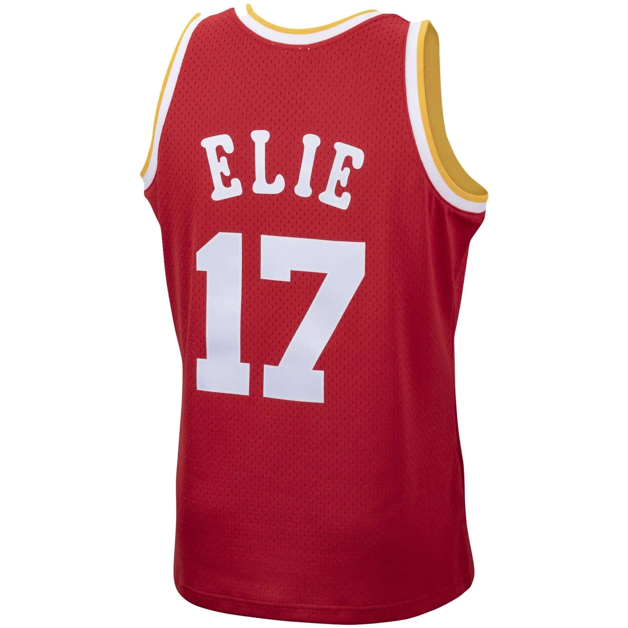 Mario Elie Houston Rockets Mitchell & Ness 1993/94 Hardwood Classics Swingman Jersey - Red