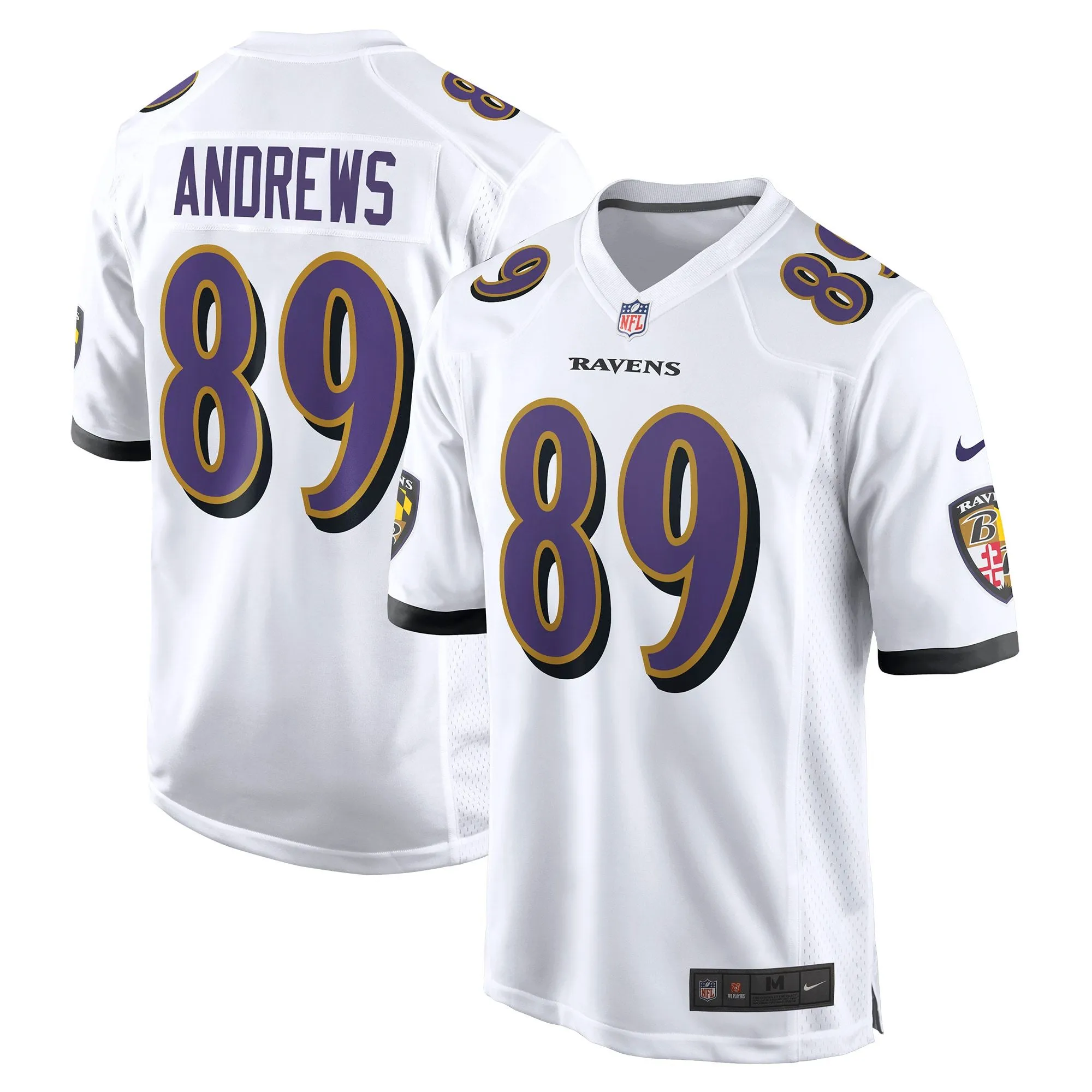 Mark Andrews Baltimore Ravens  Game Jersey - White