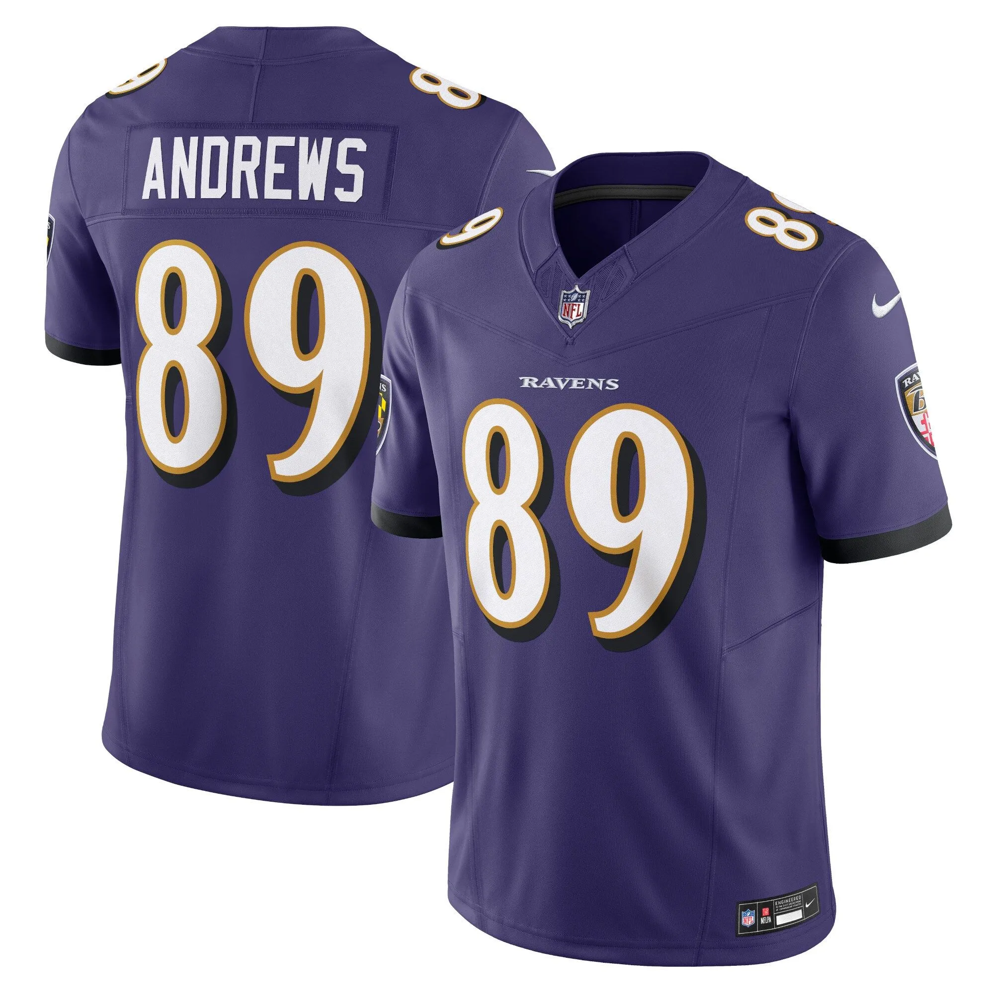 Mark Andrews Baltimore Ravens  Vapor F.U.S.E. Limited Jersey - Purple