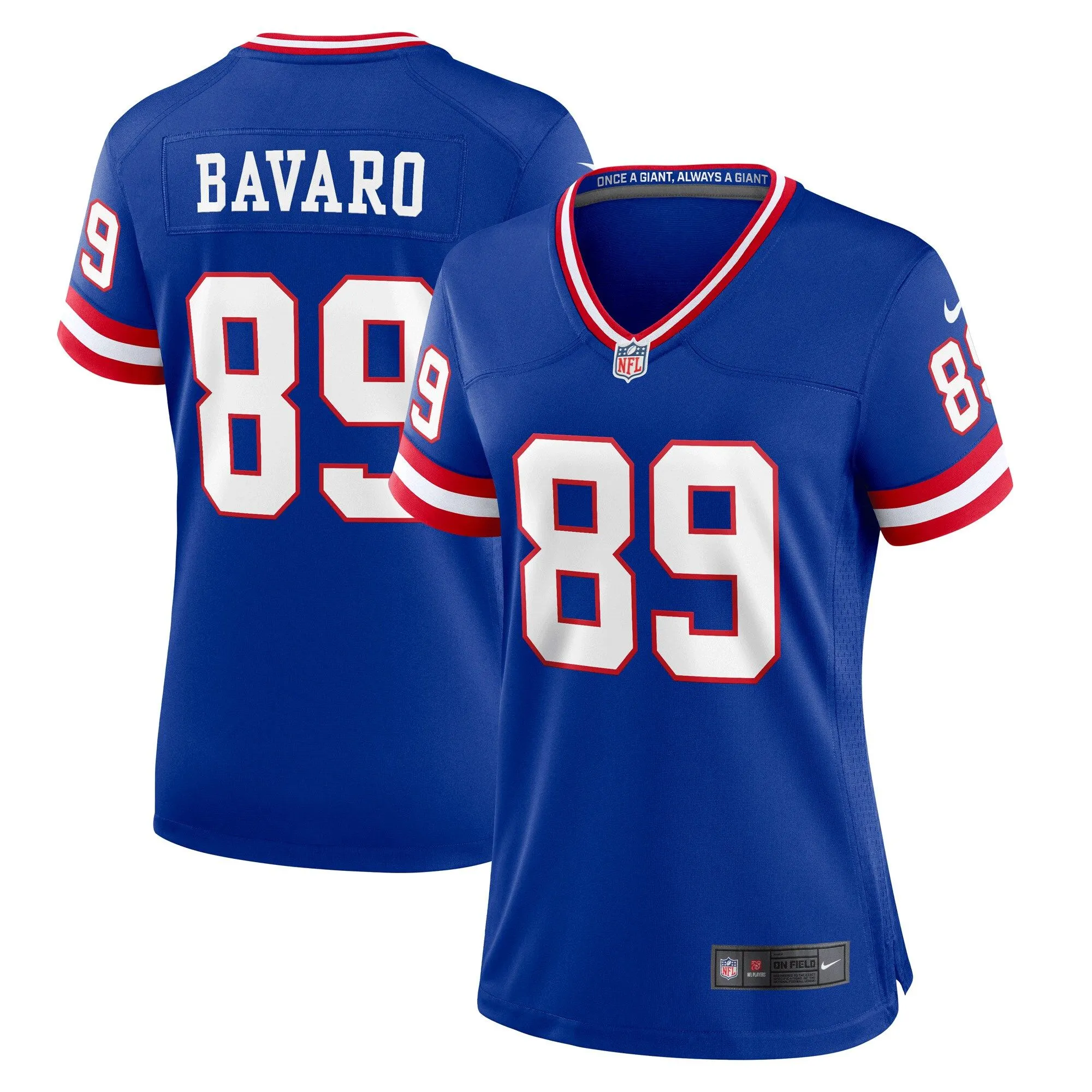 Mark Bavaro New York Giants  Women's Classic Retired Player Game Jersey - Royal