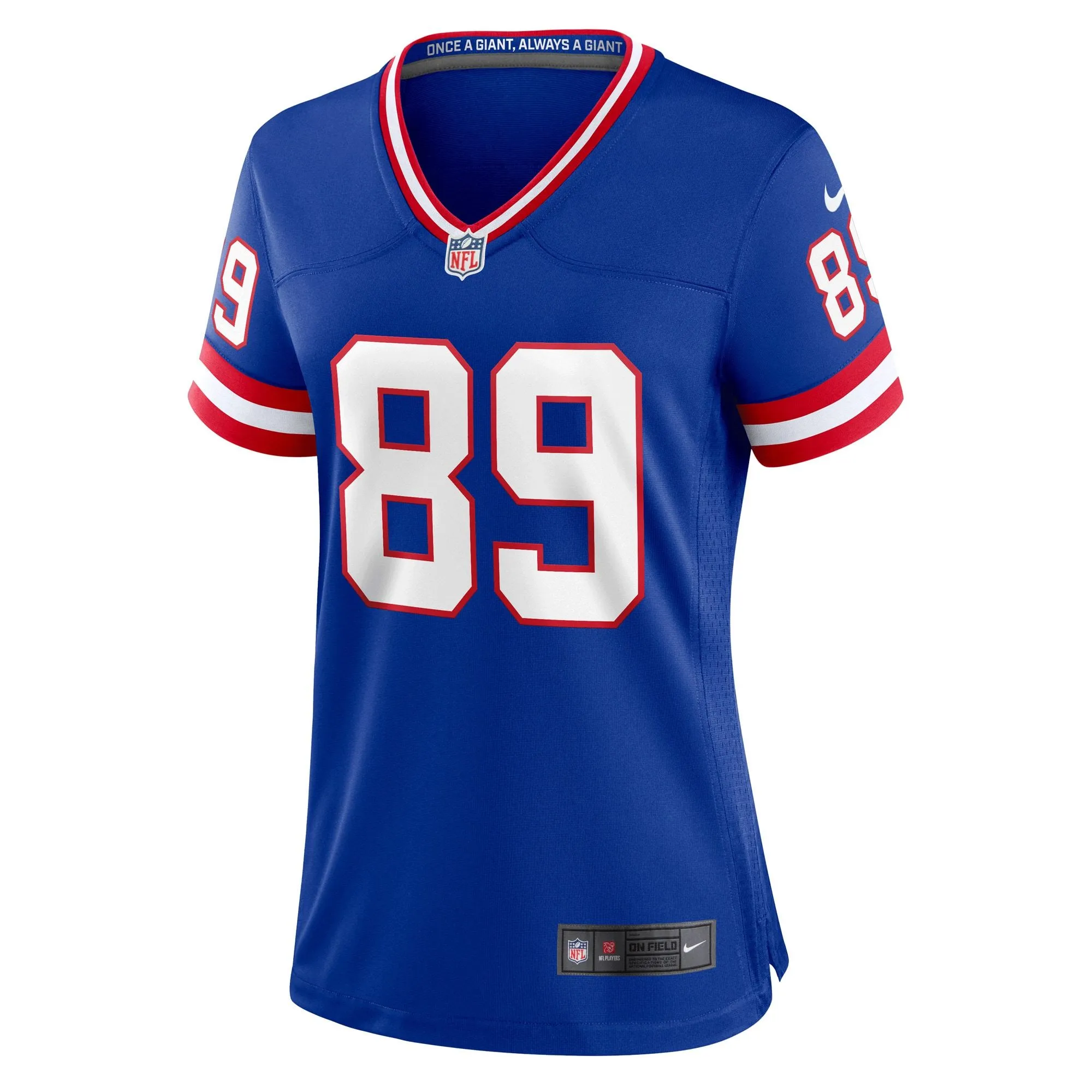 Mark Bavaro New York Giants  Women's Classic Retired Player Game Jersey - Royal