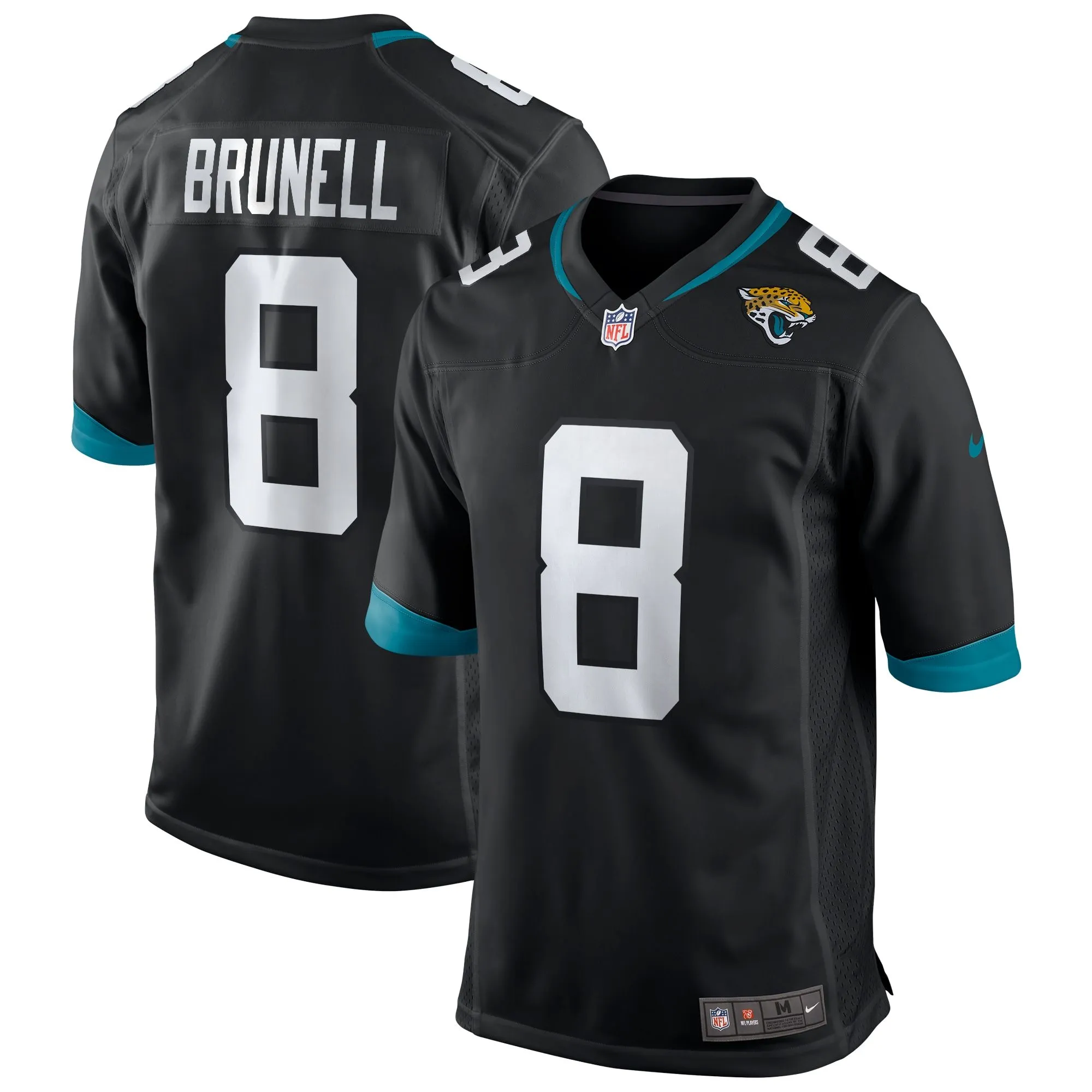 Mark Brunell Jacksonville Jaguars  Game Retired Player Jersey - Black