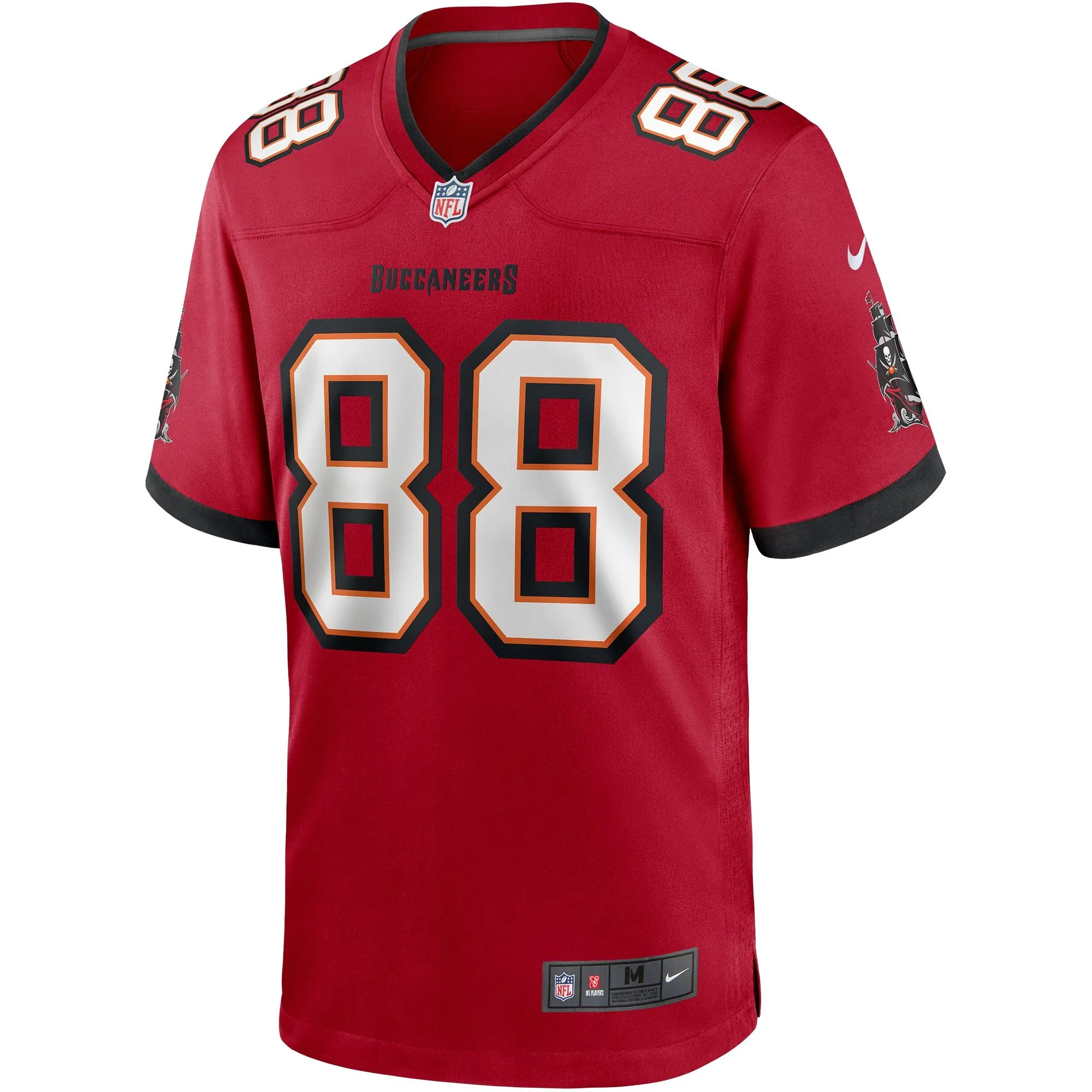 Mark Carrier Tampa Bay Buccaneers  Game Retired Player Jersey - Red