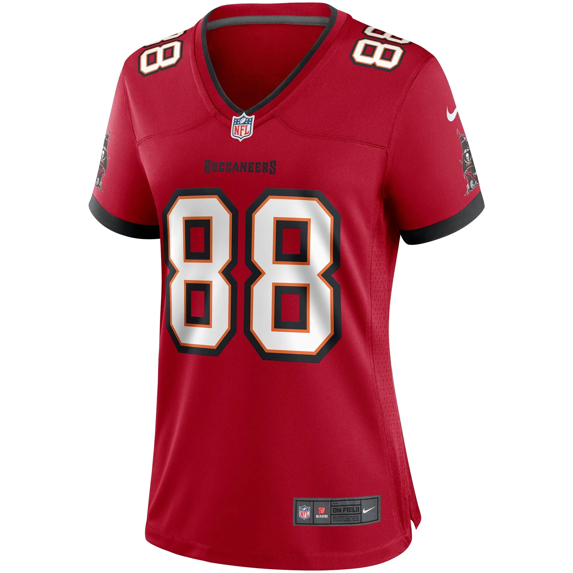 Mark Carrier Tampa Bay Buccaneers  Women's Game Retired Player Jersey - Red