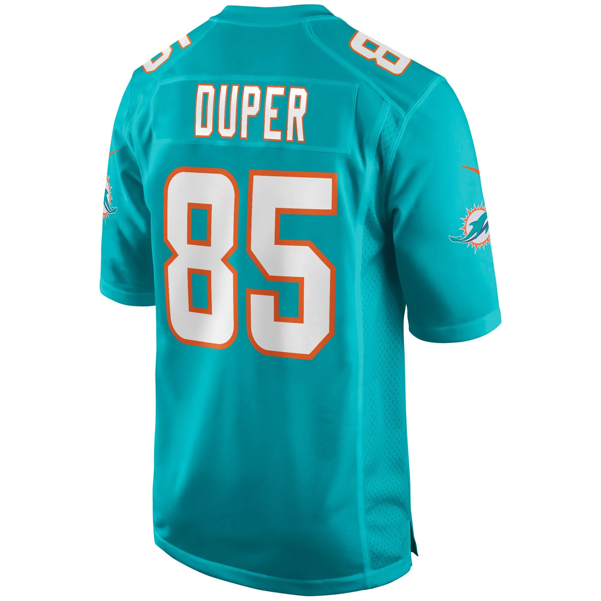 Mark Duper Miami Dolphins  Game Retired Player Jersey - Aqua