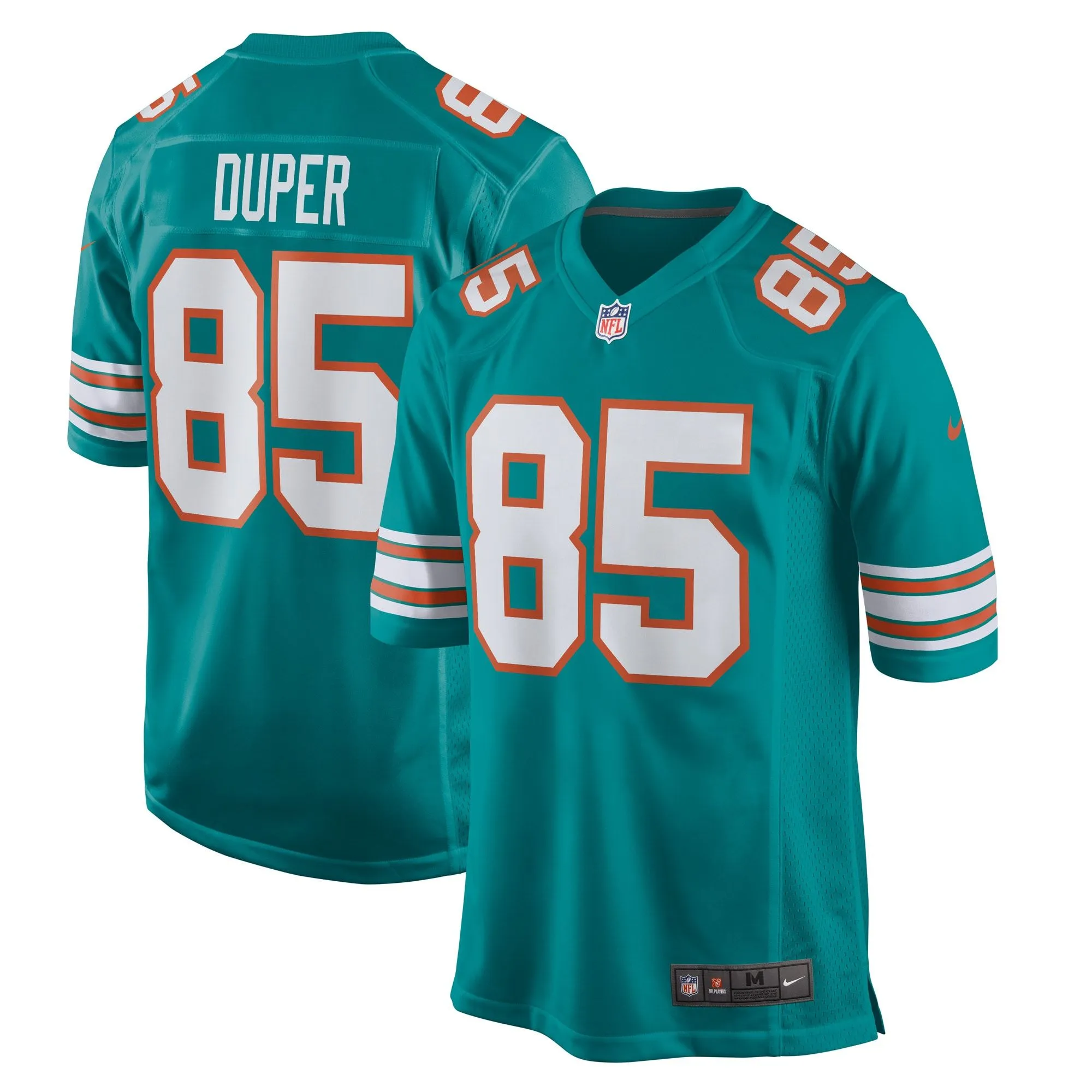 Mark Duper Miami Dolphins  Retired Player Jersey - Aqua